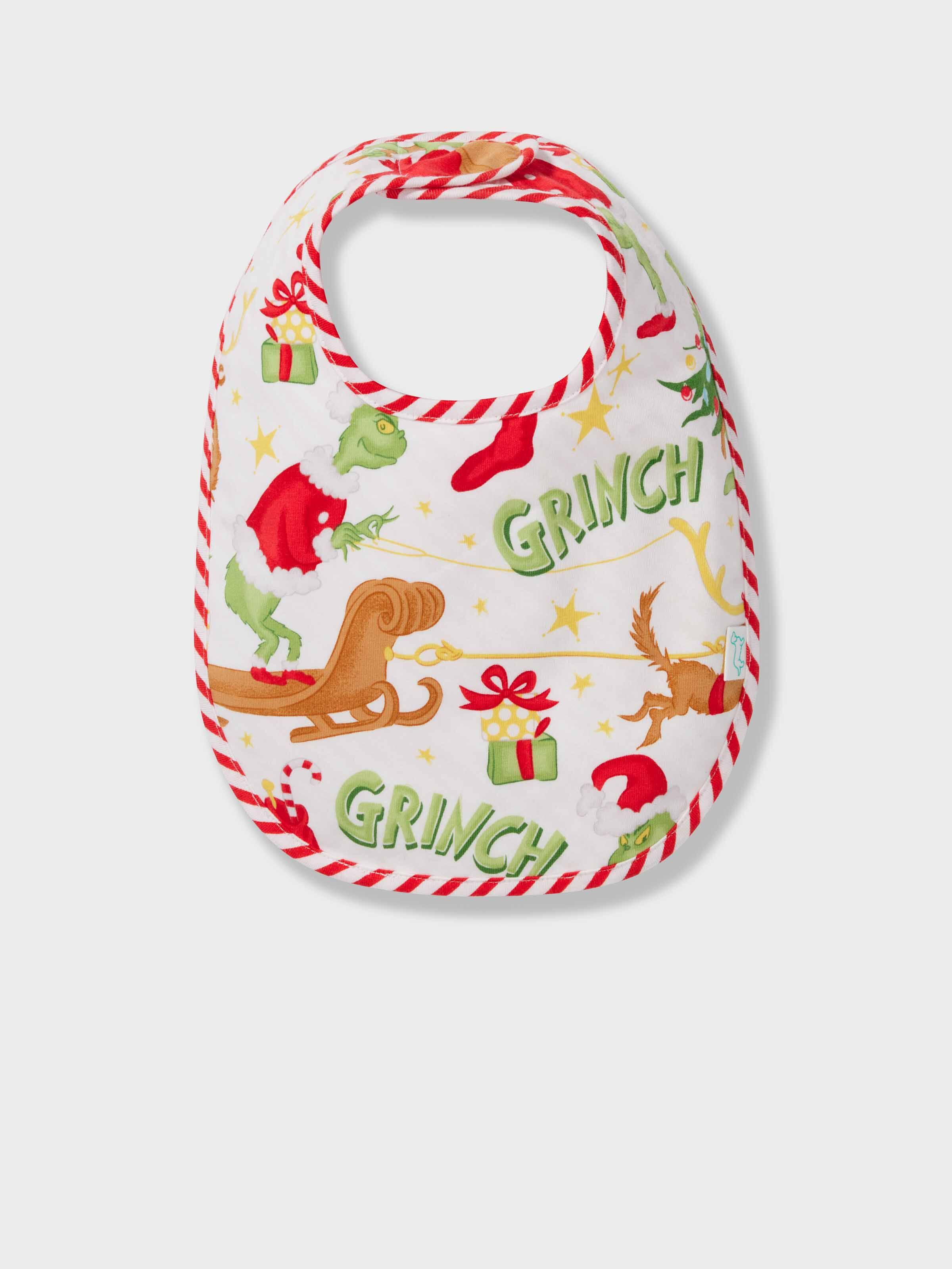Baby The Grinch Bib