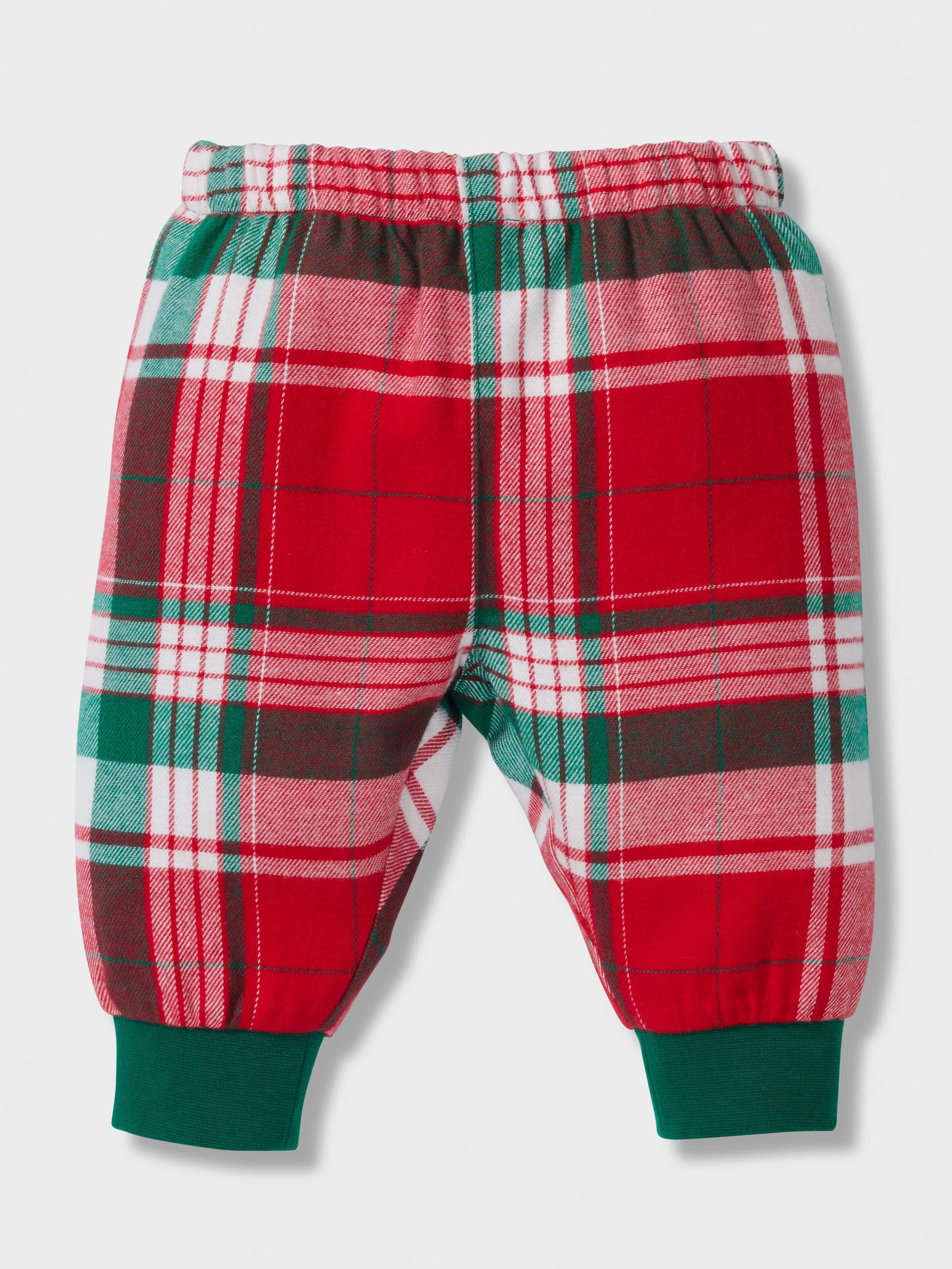 Baby Tartan Bamboo Flannelette Classic Long Pj Set