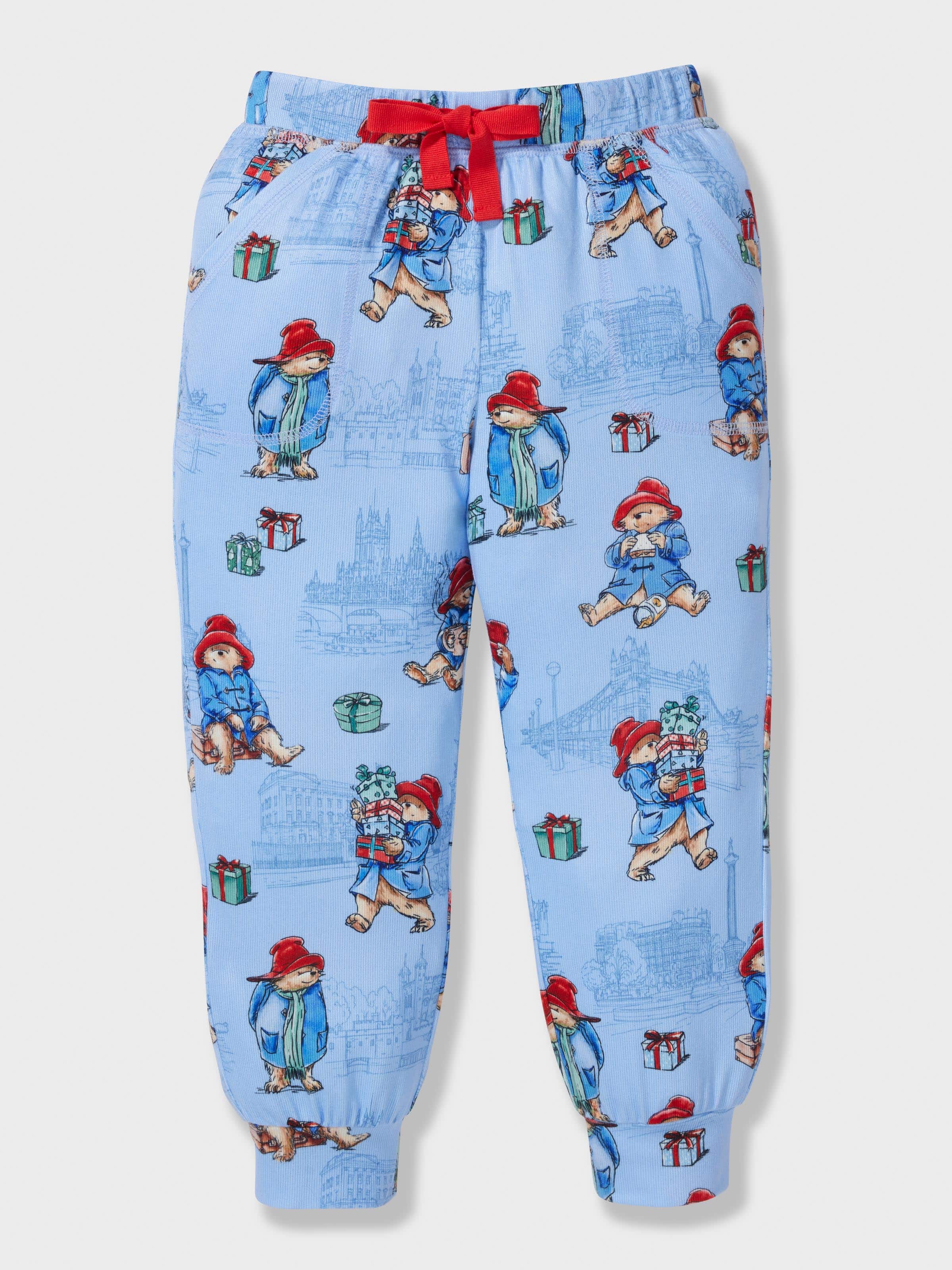 Kids Paddington Plush Long Pj Set