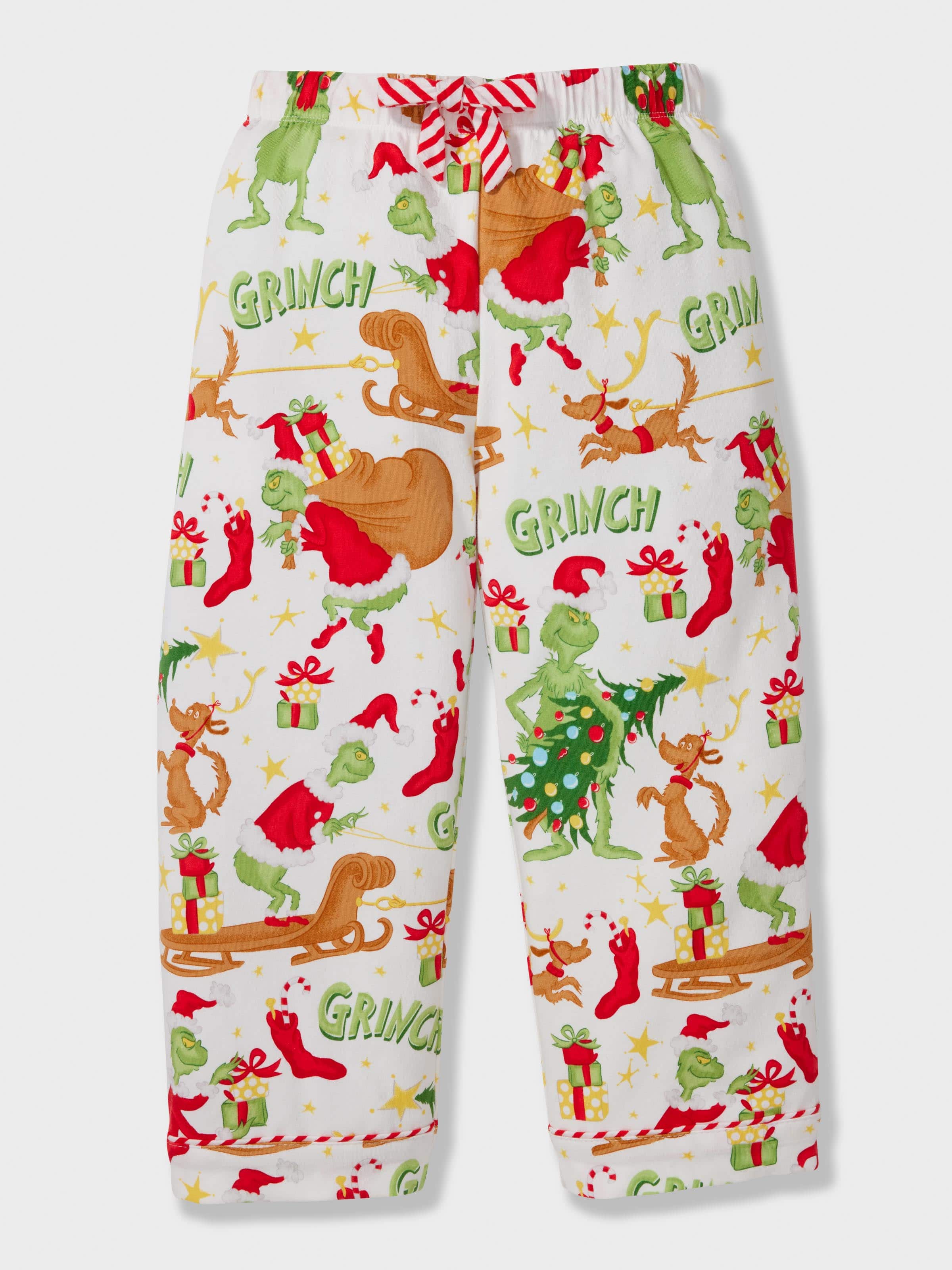 Jnr Kids The Grinch Classic Long Pj Set