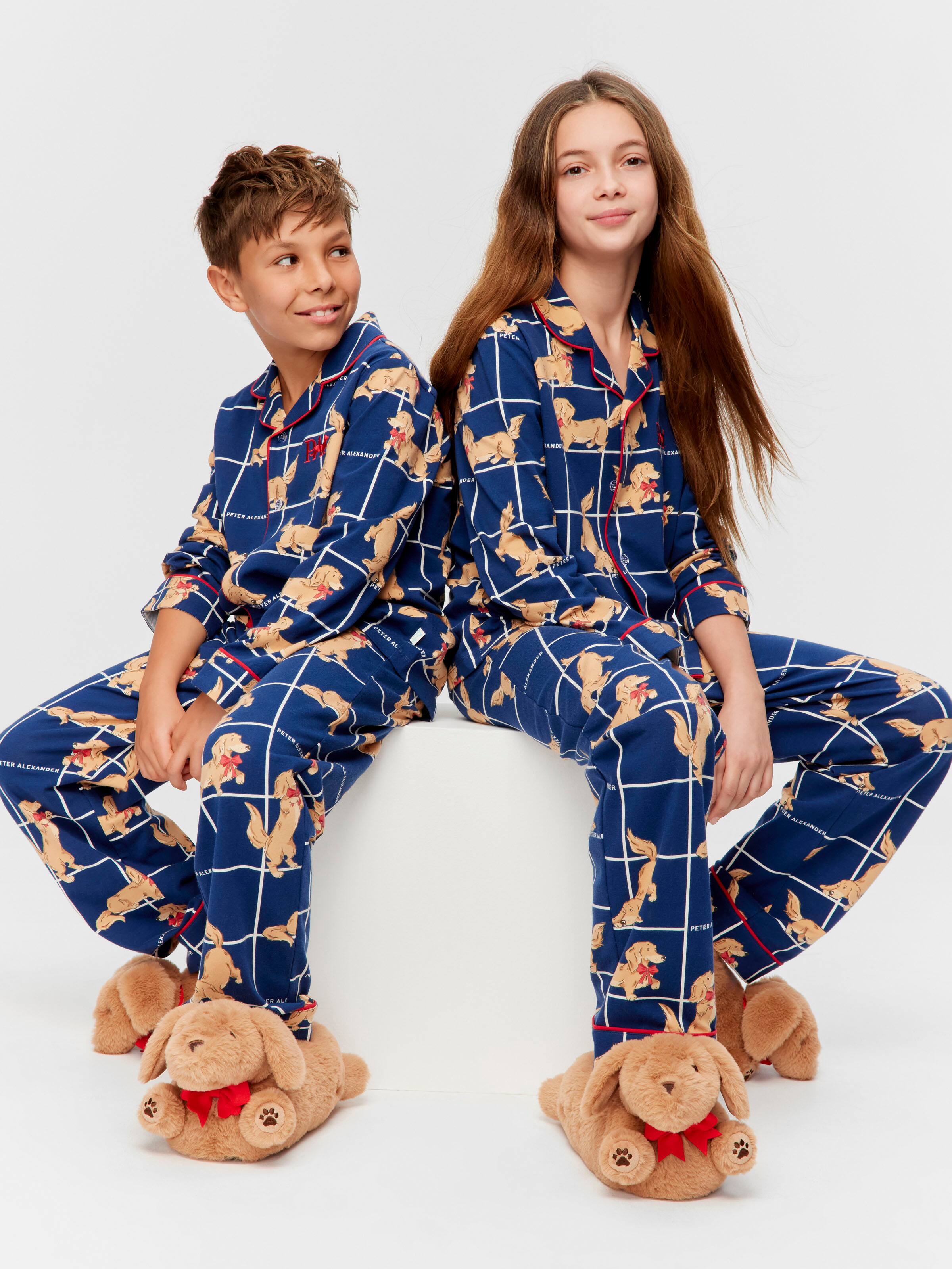 Jnr Kids Penny Wonderdog Classic Long Pj Set