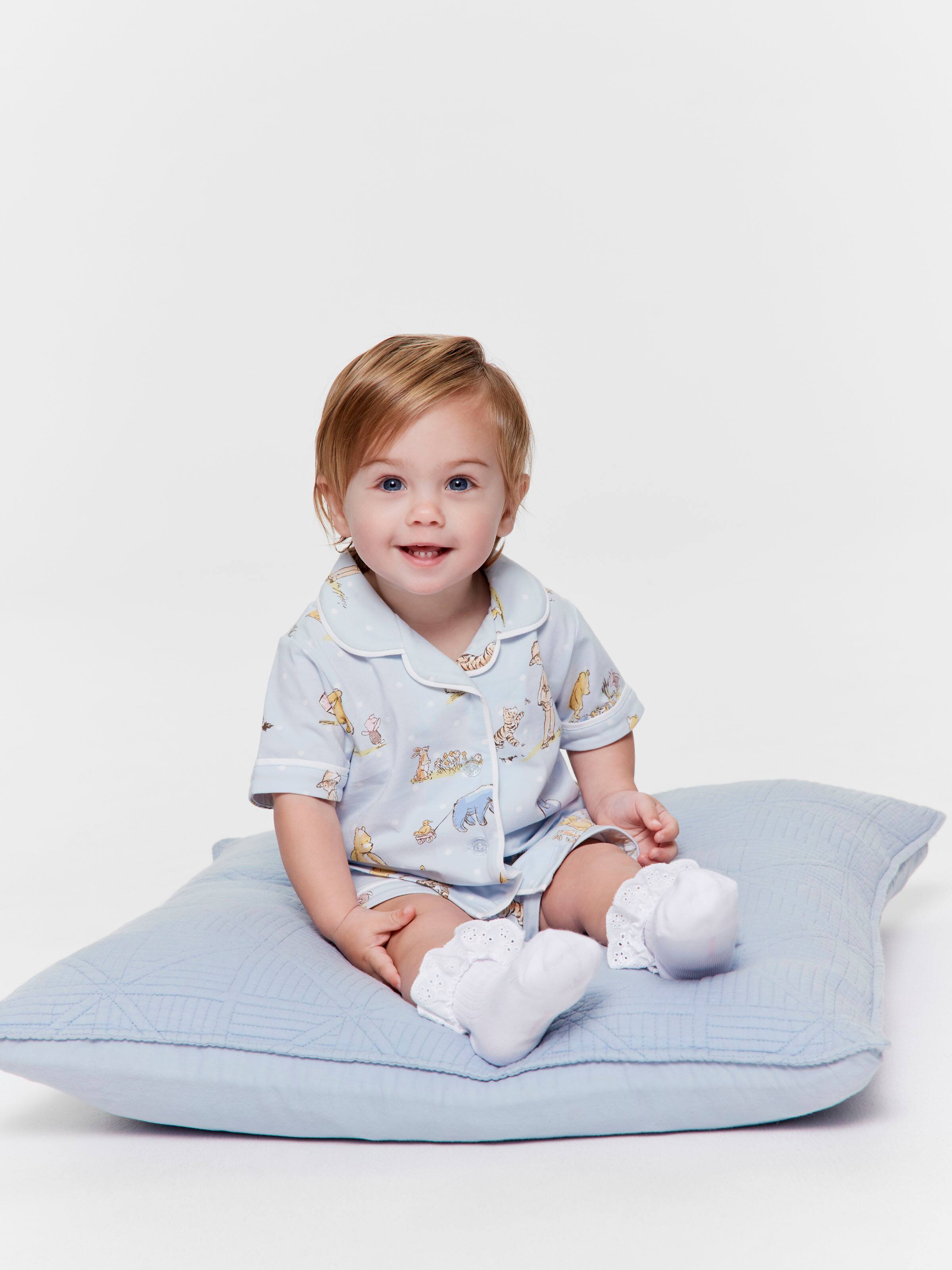 Baby Winnie The Pooh Shortie Pj Set