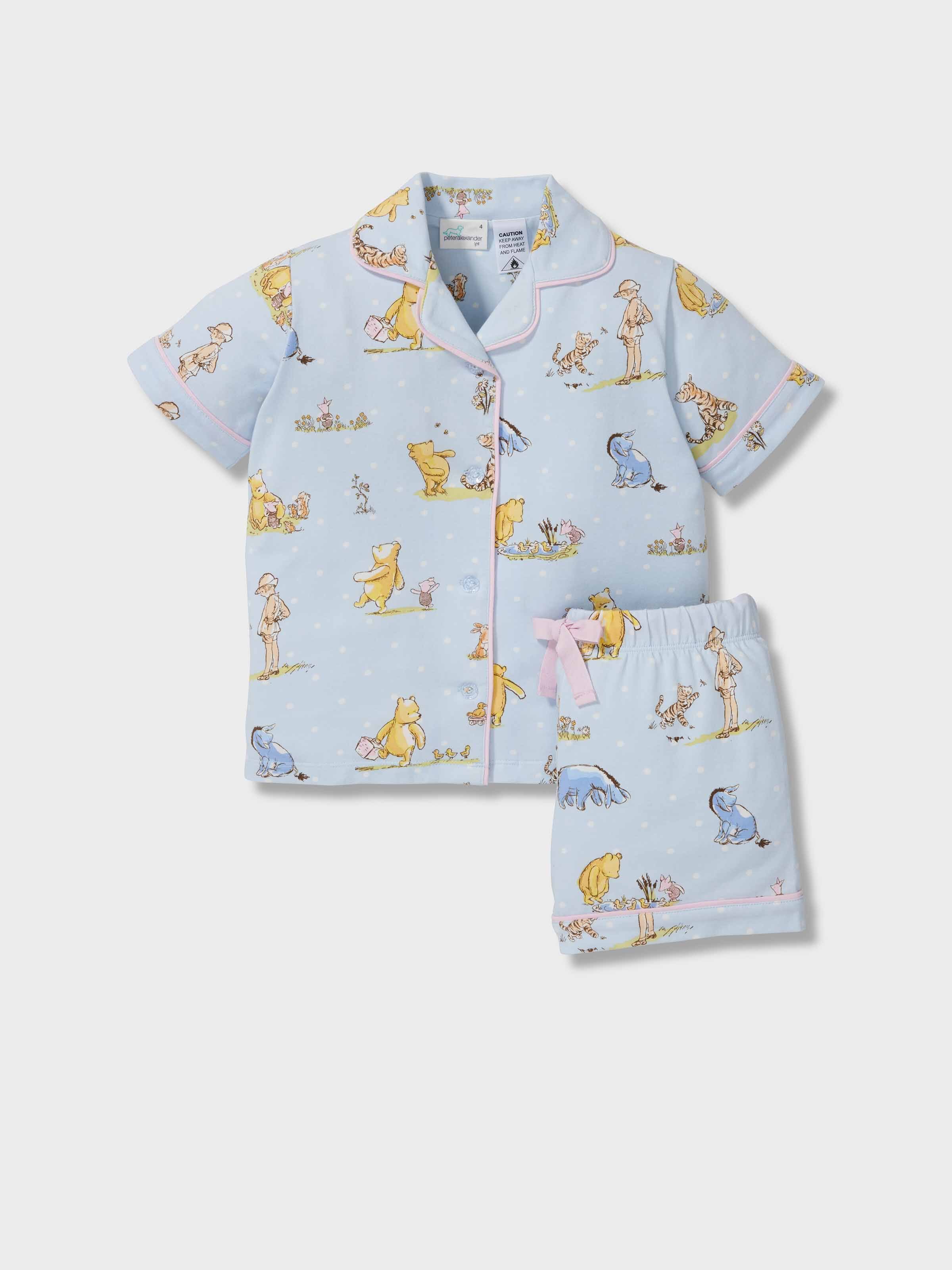 Jnr Girls Winnie The Pooh Shortie Pj Set