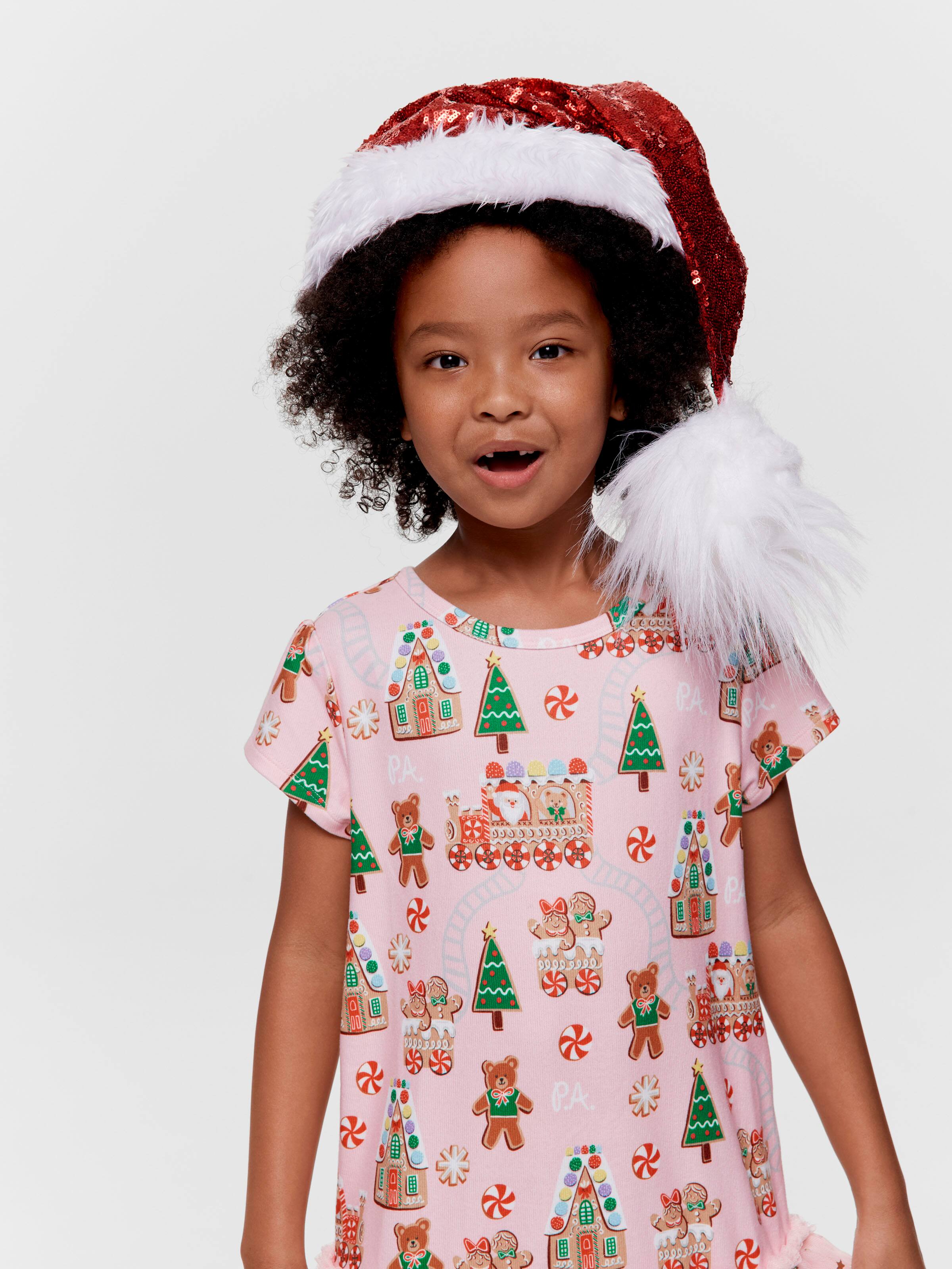 Jnr Girls Gingerbread Nightie
