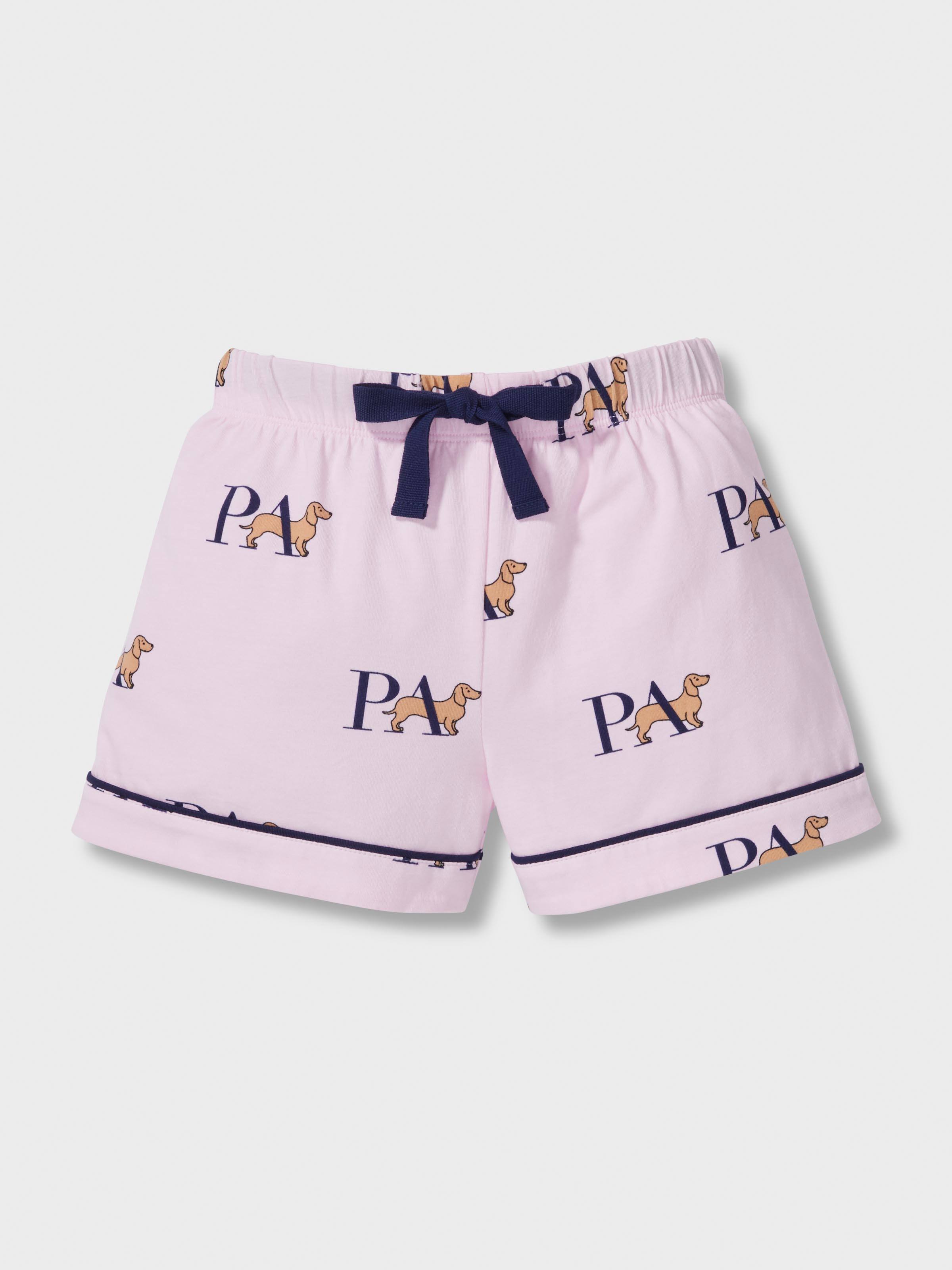 Girls Penny Logo Classic Shortie Pj Set