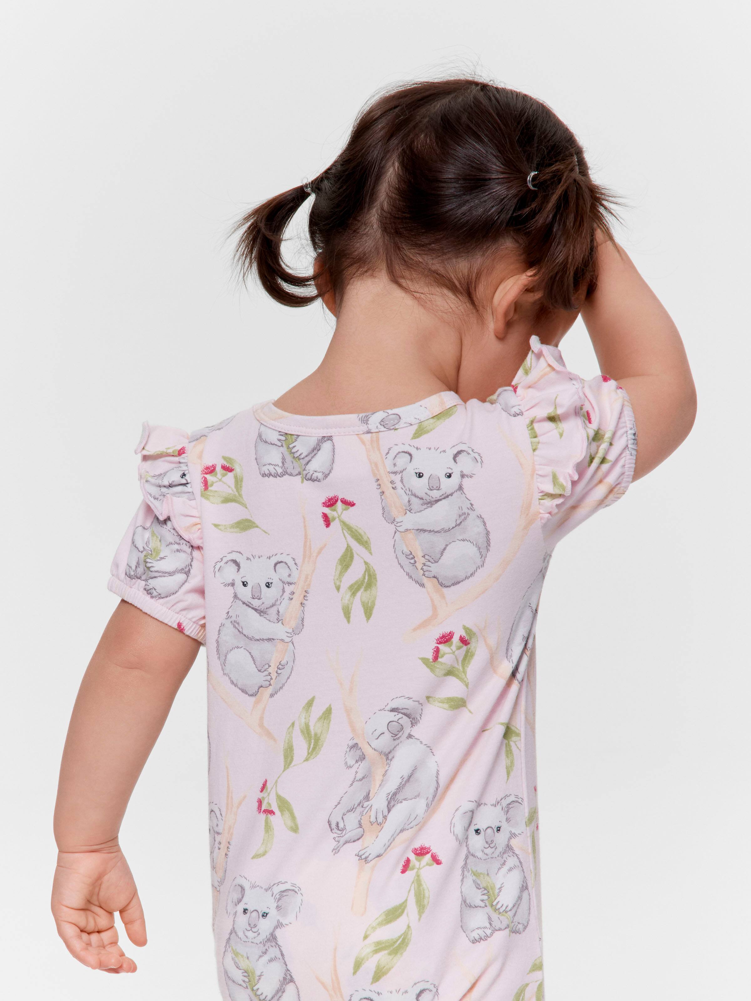 Baby Girl Koala Romper