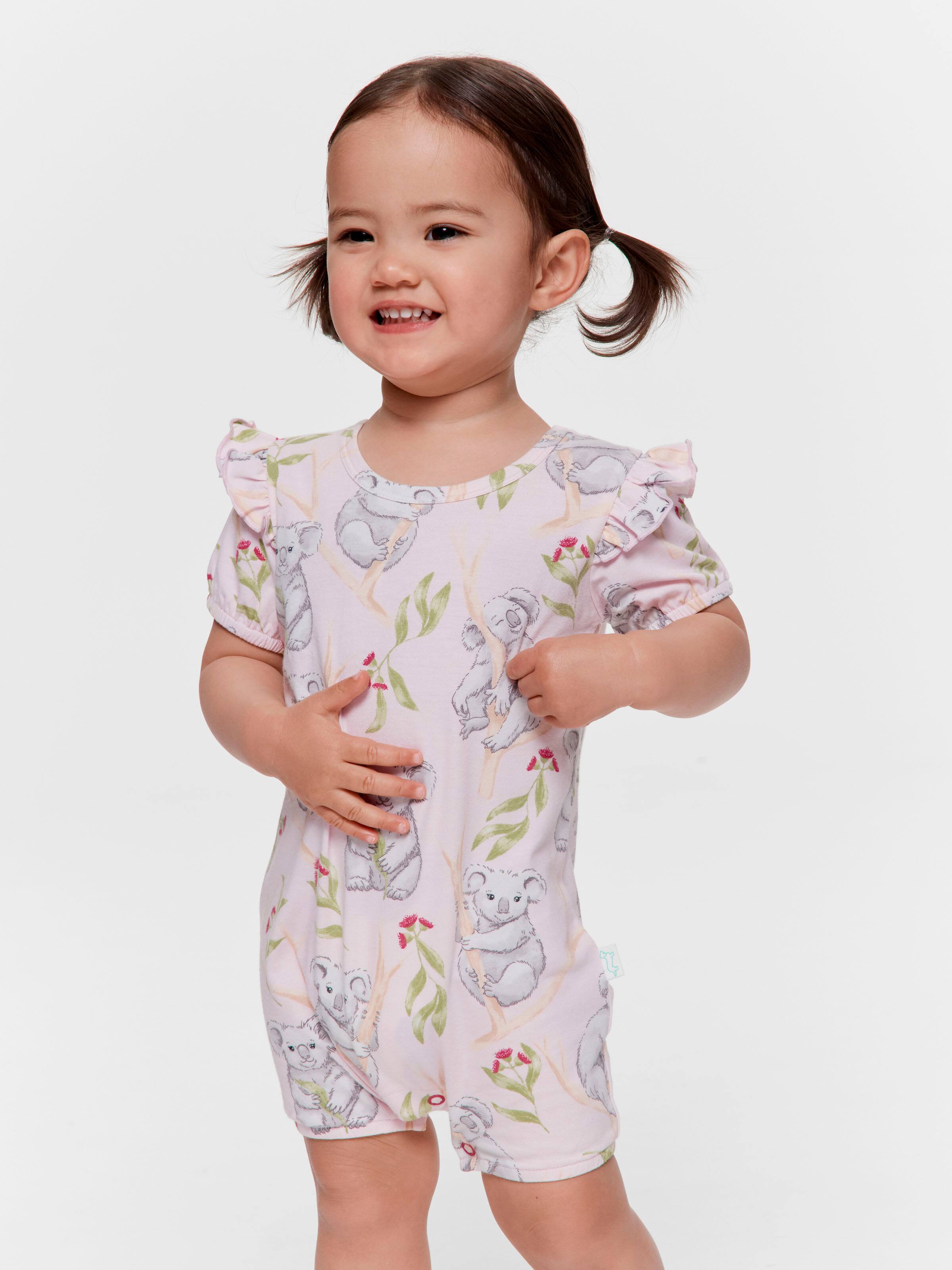 Baby Girl Koala Romper