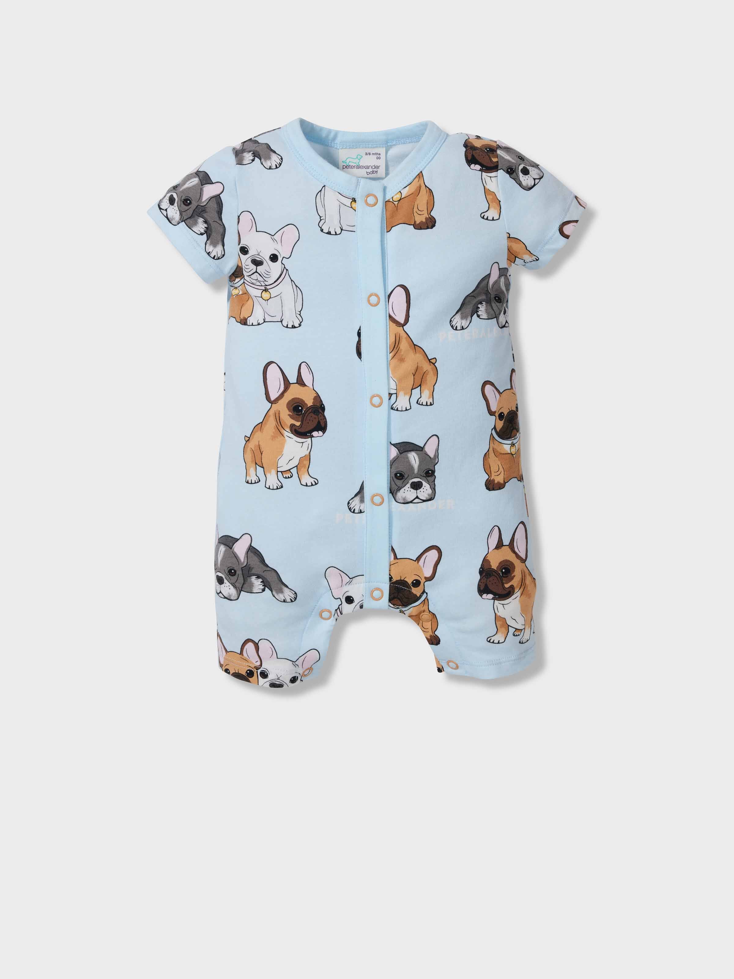 Baby French Bulldog Romper