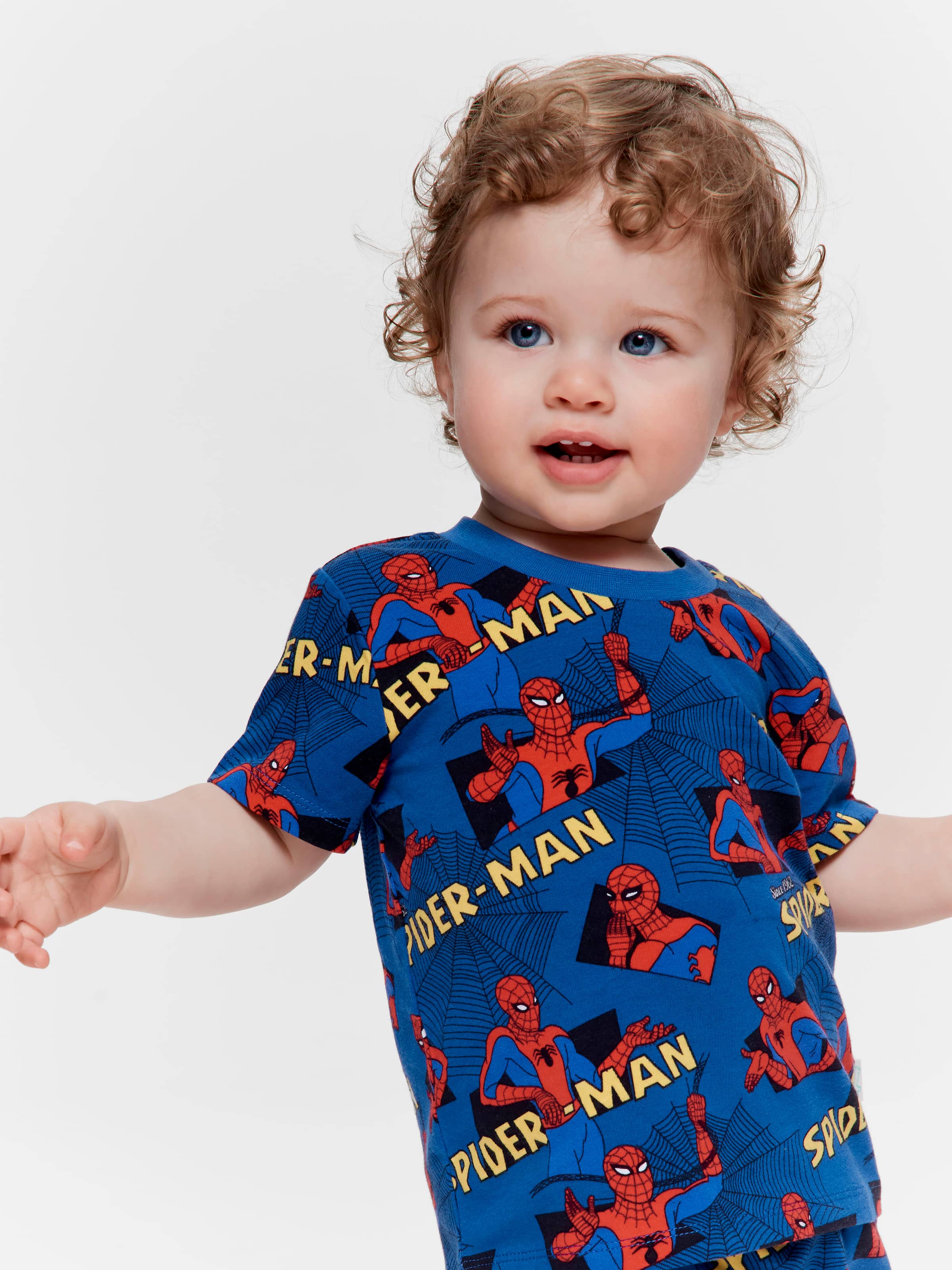 Baby Spider-Man Short Pj Set
