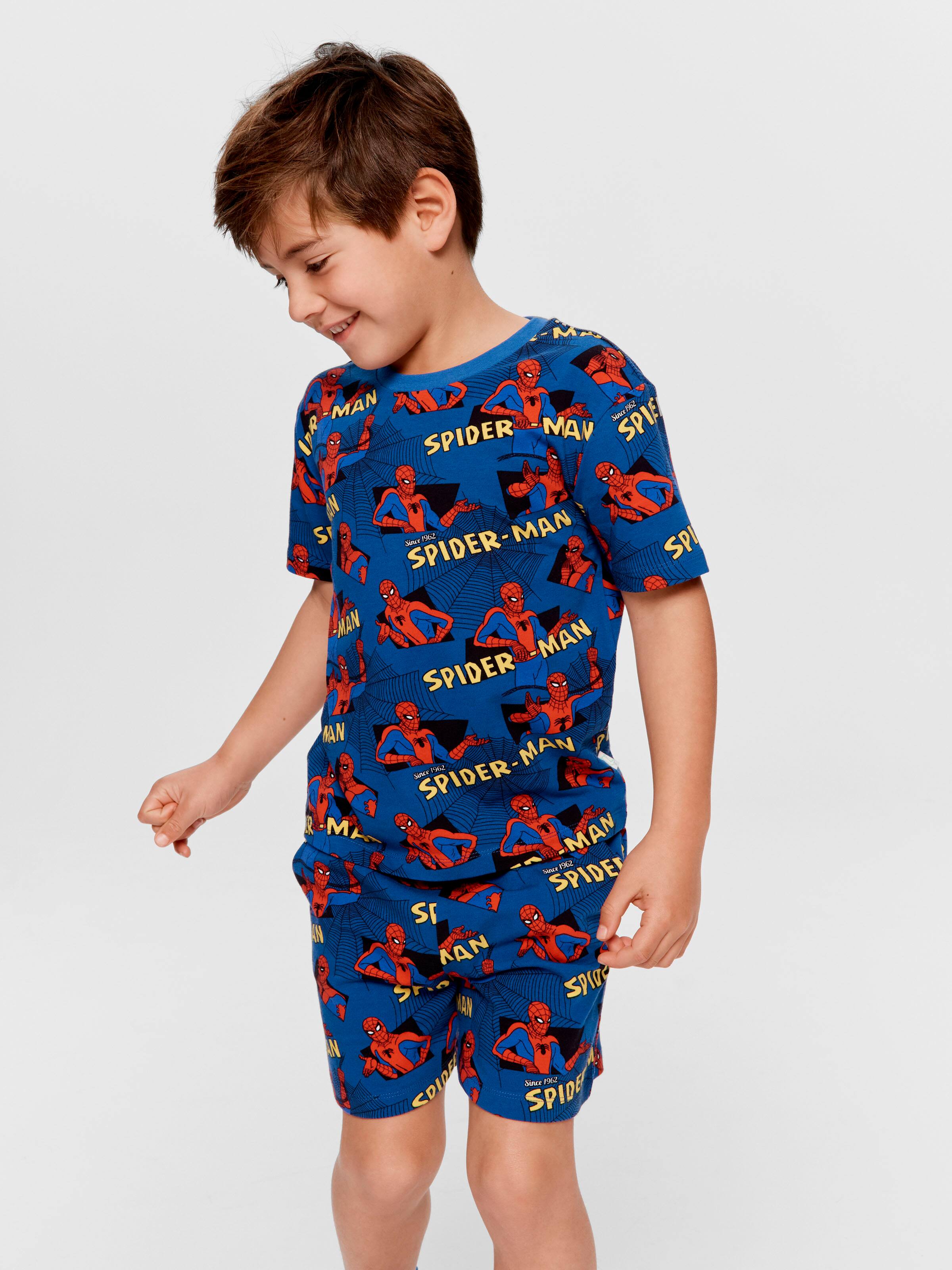 Jnr Boys Spider-Man Short Pj Set