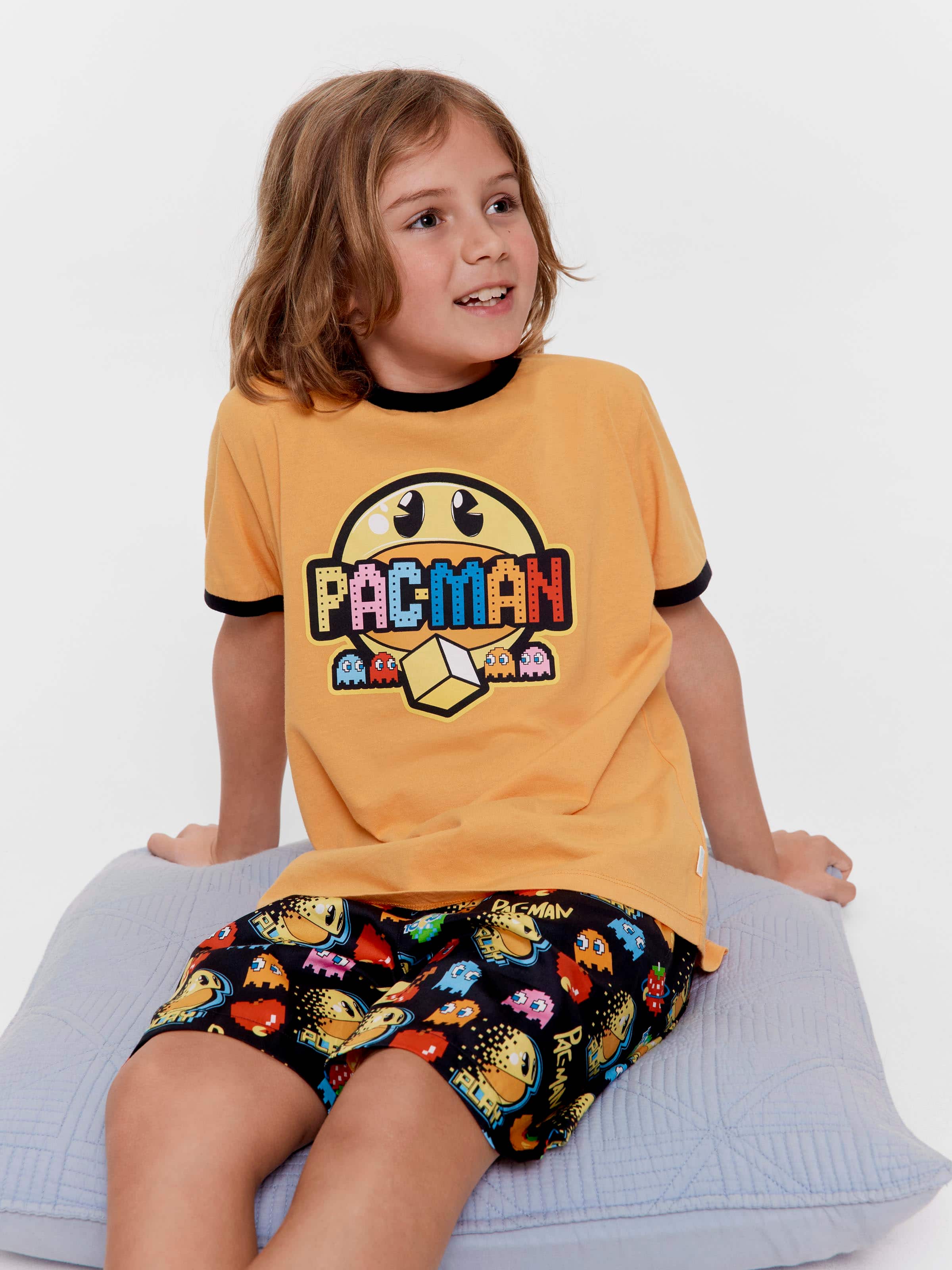 Boys Pac-Man Short Pj Set