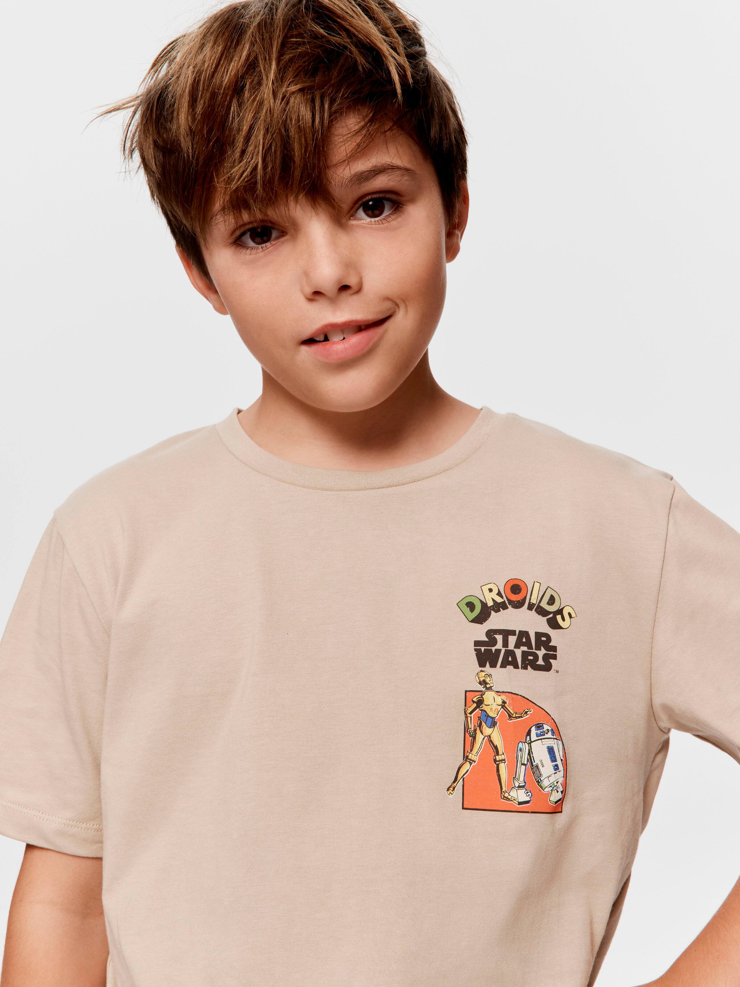 Boys Star Wars Droids 100% Cotton Short Pj Set