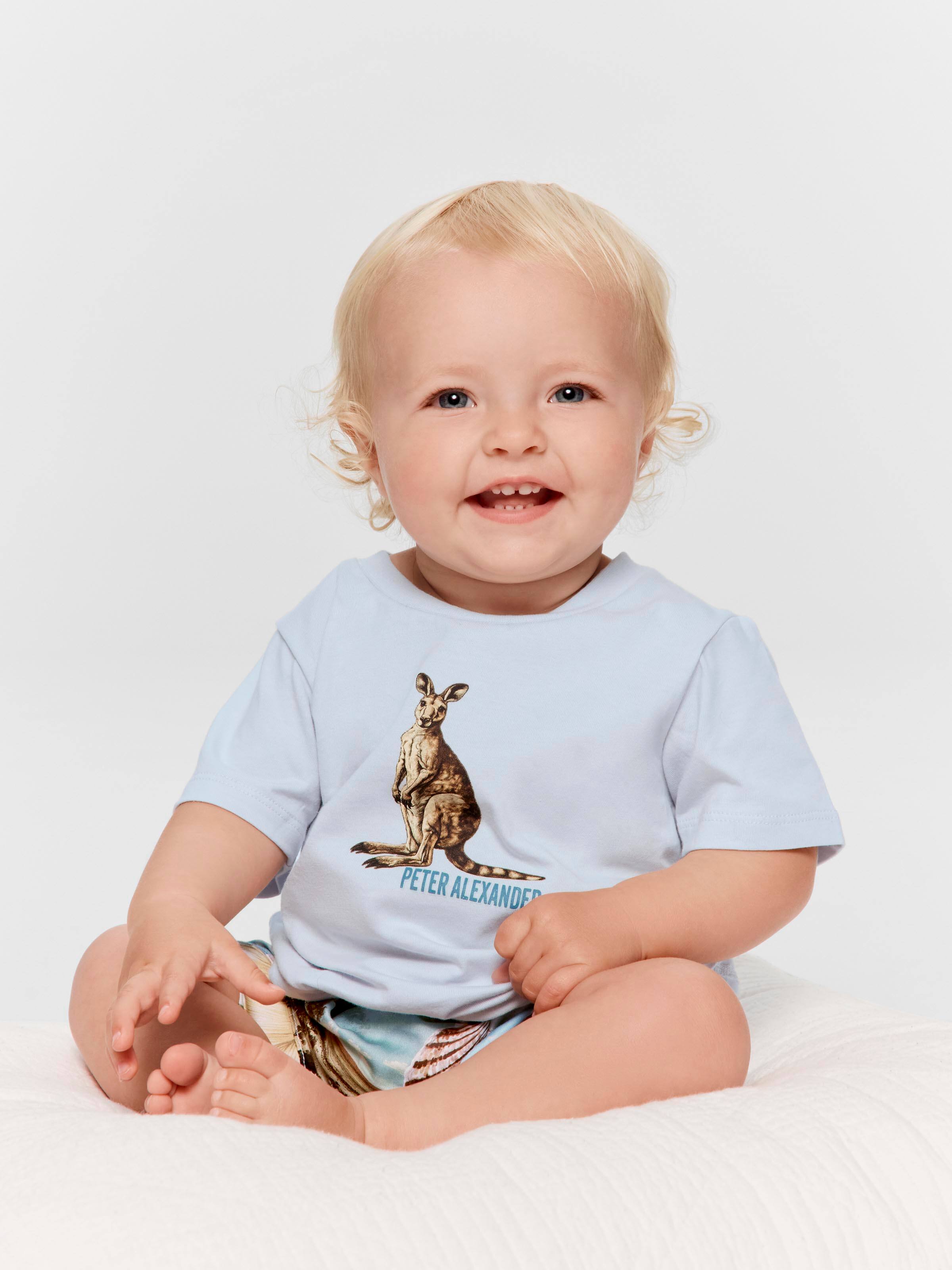 Baby Aussie Postcard 100% Cotton Short Pj Set