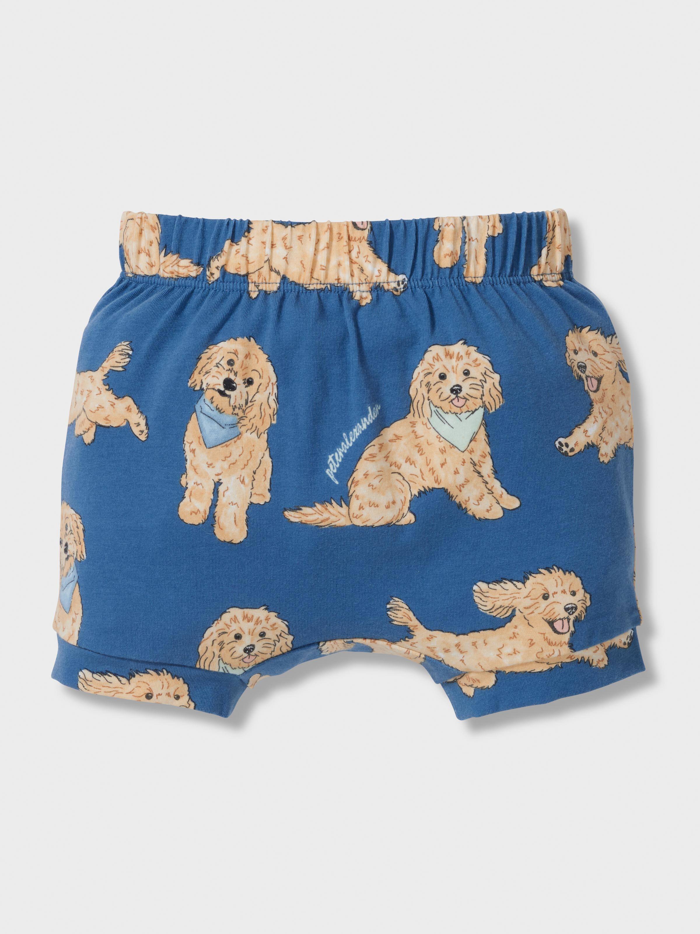Baby Groodle Blue Short Pj Set