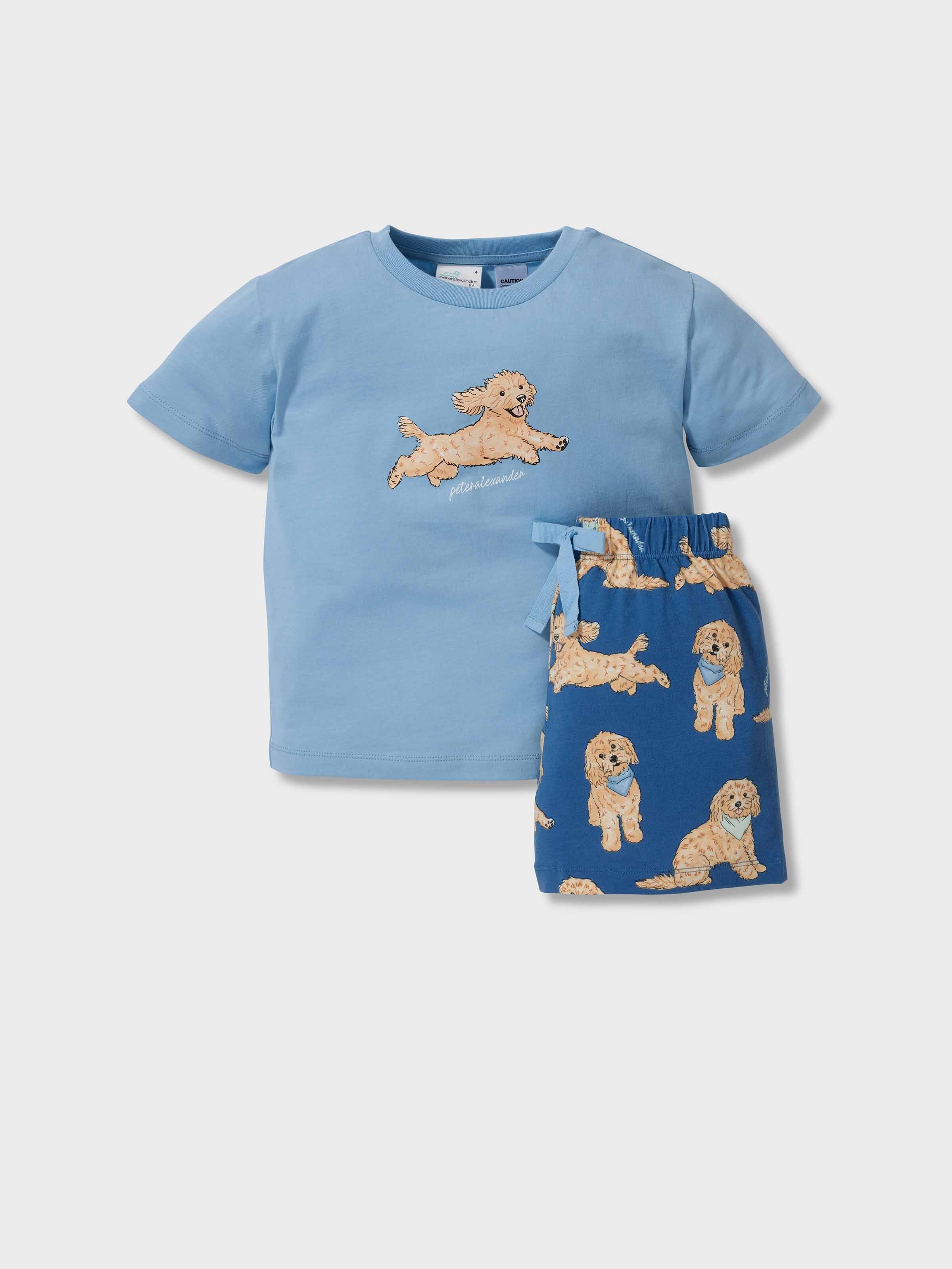 Jnr Boys Groodle Short Pj Set