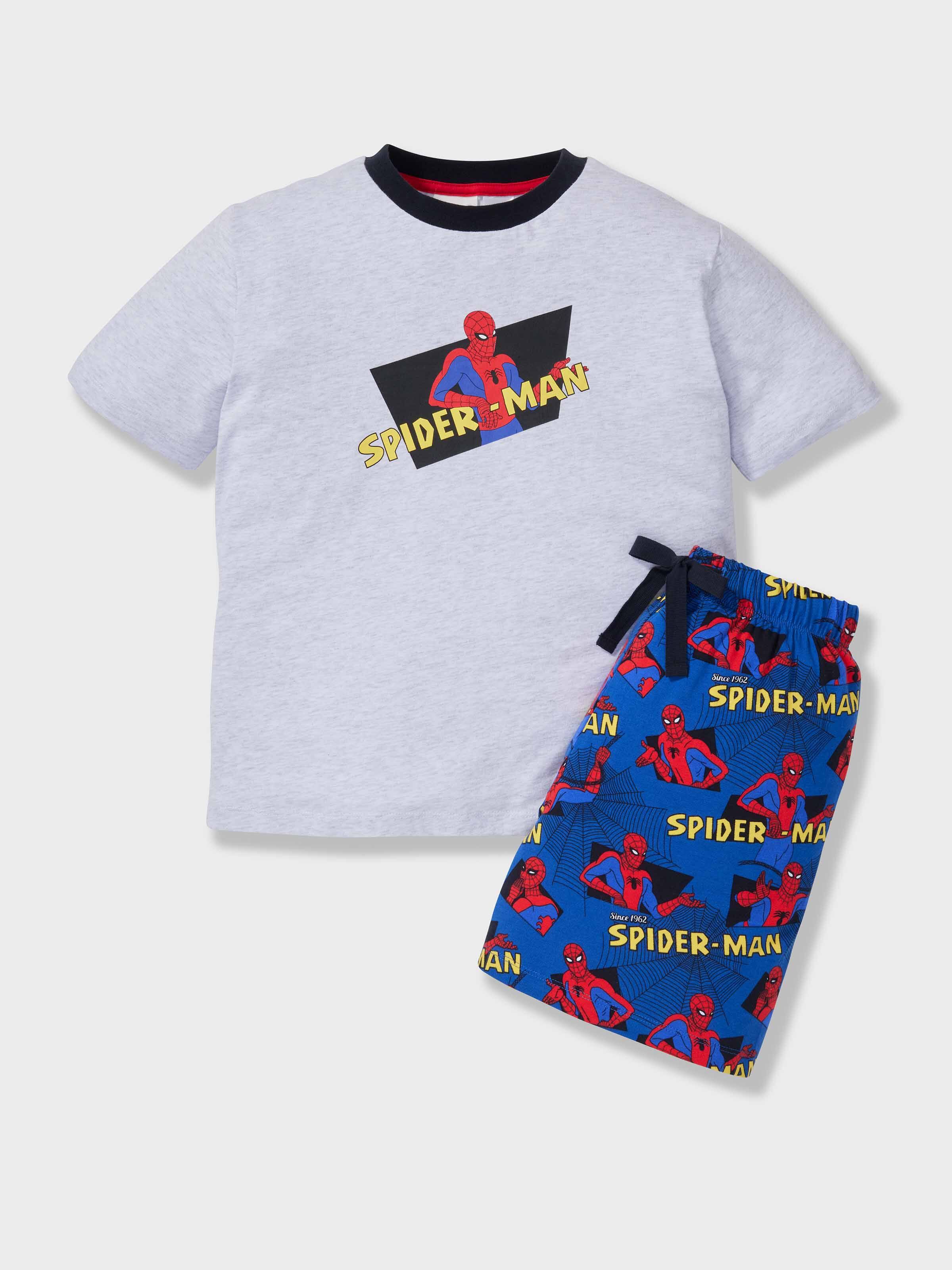 Boys Spider-Man Short Pj Set