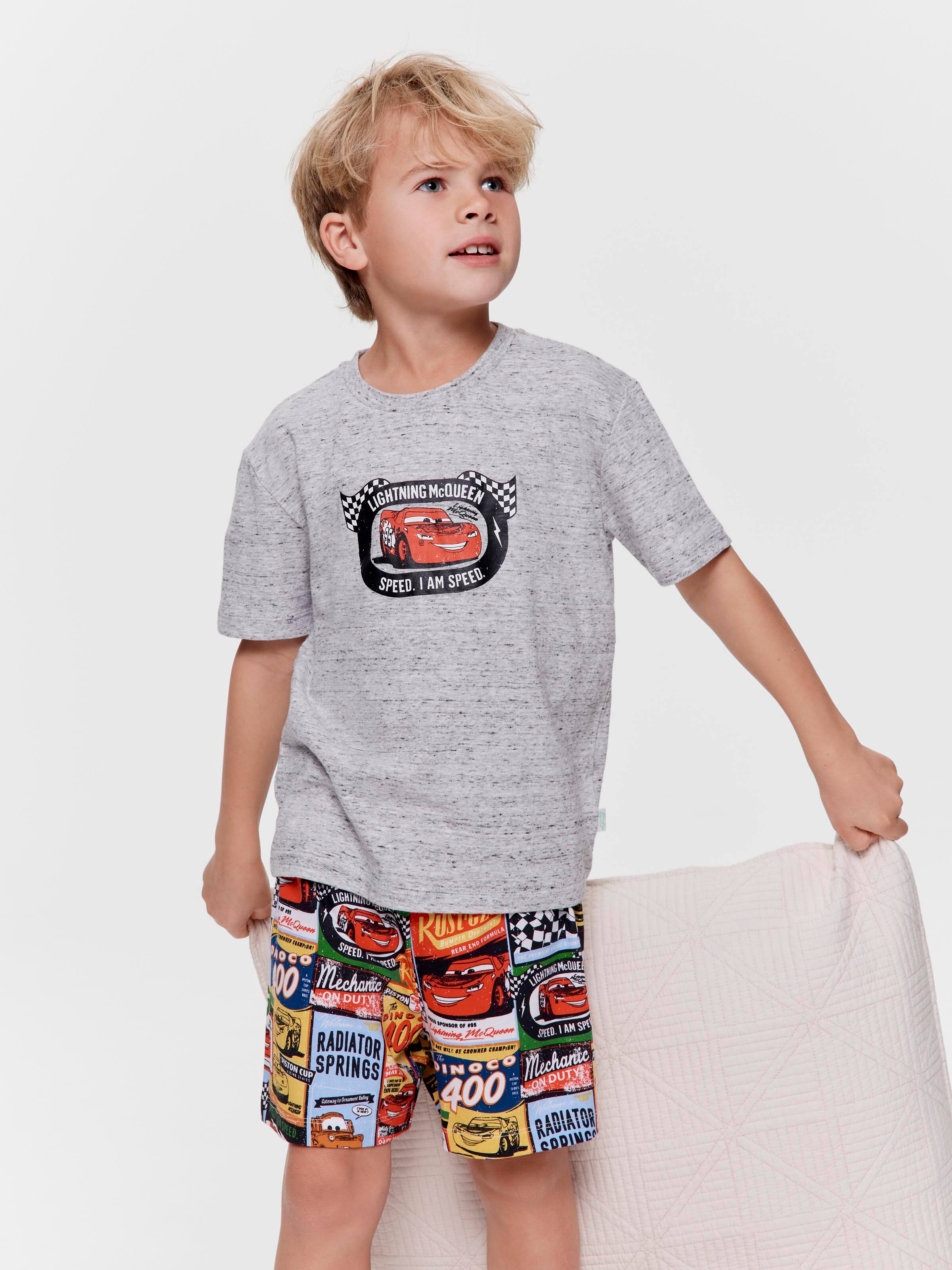 Junior Boys Disney Cars Short Pj Set