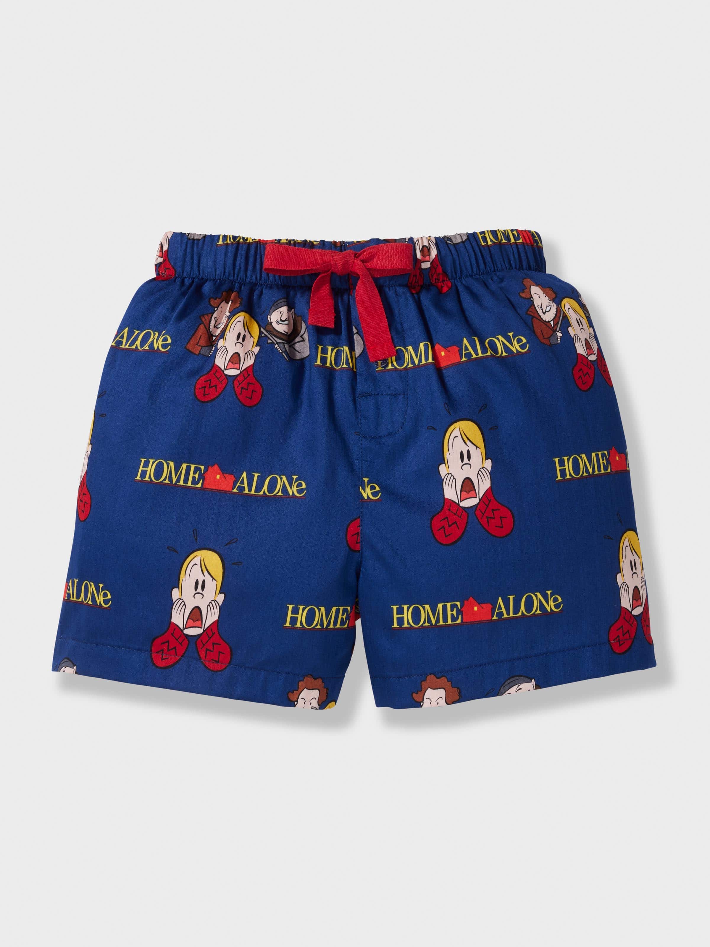 Junior Boys Home Alone 100% Cotton Short Pj Set