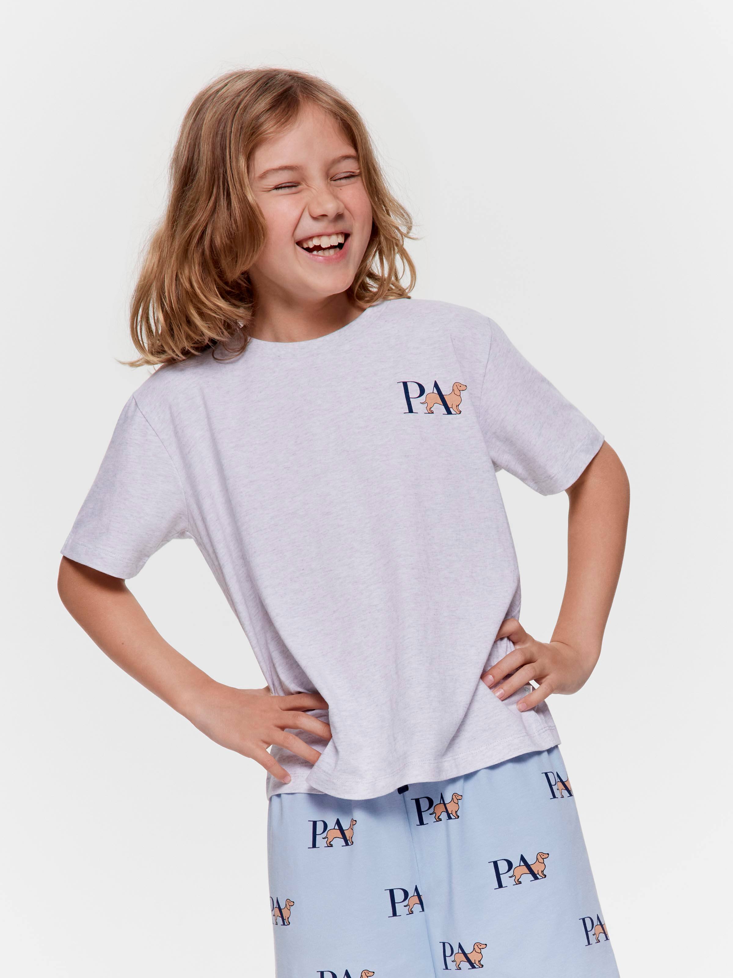 Boys Penny Logo Short Pj Set