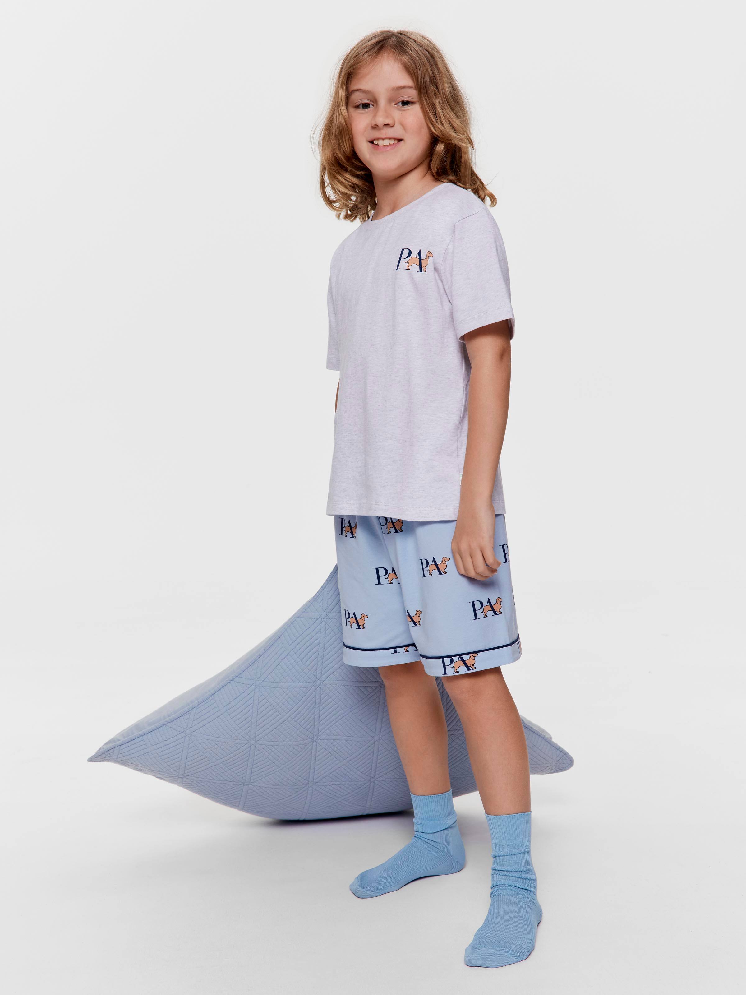 Boys Penny Logo Short Pj Set