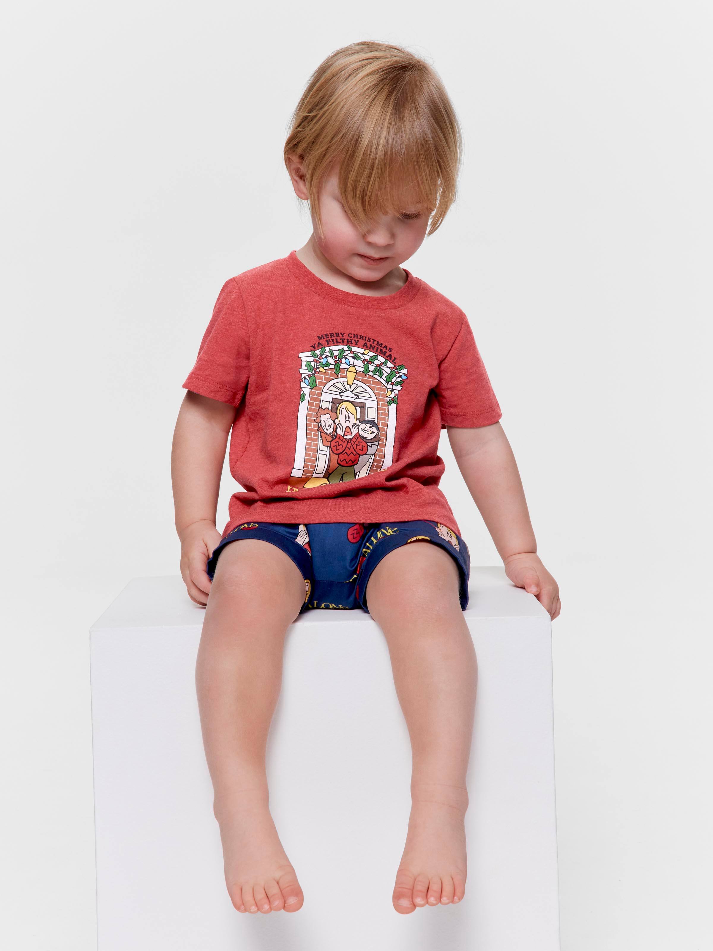 Baby Boy Home Alone 100% Cotton Short Pj Set