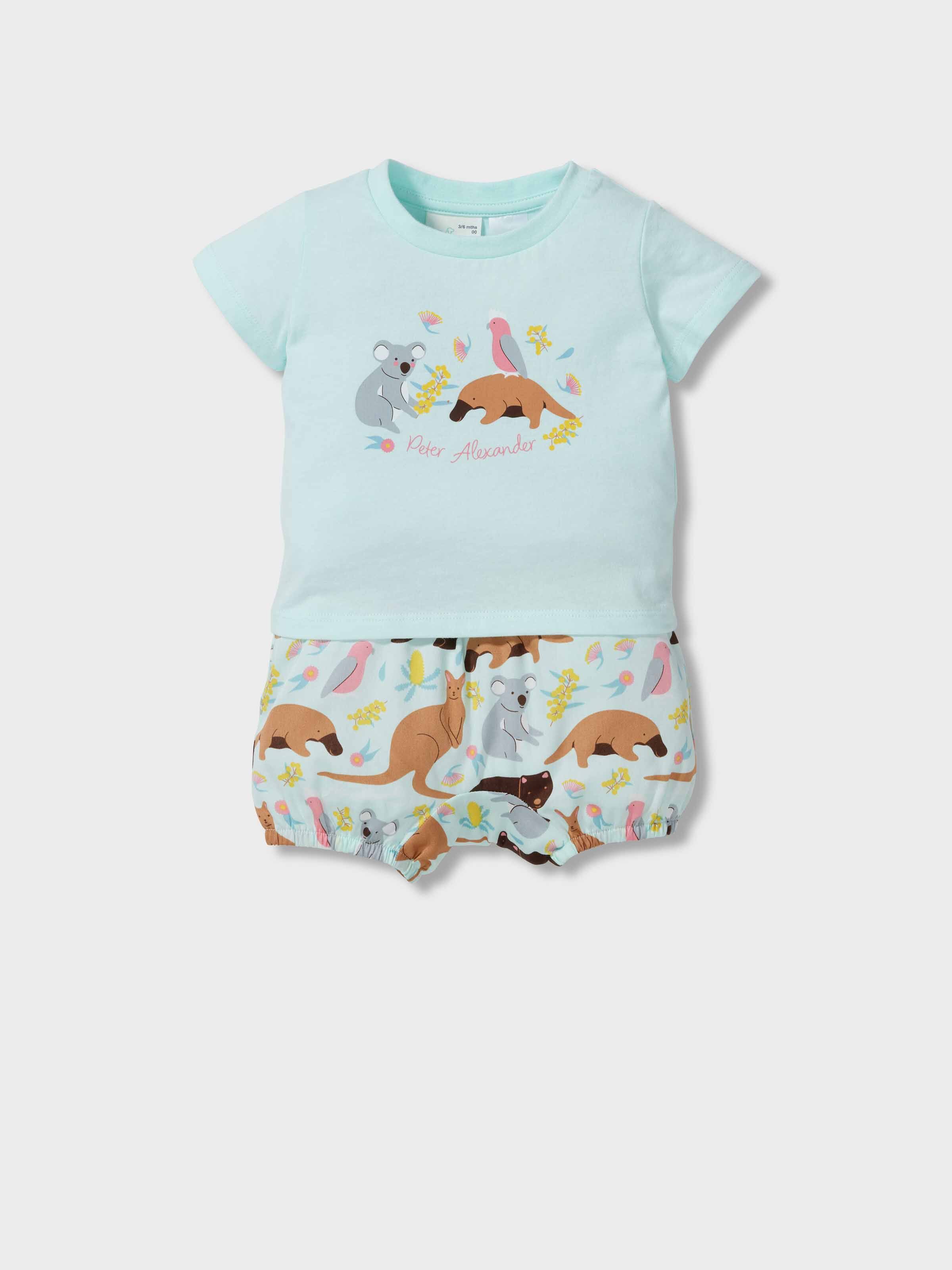 Baby Aussie Short Pj Set
