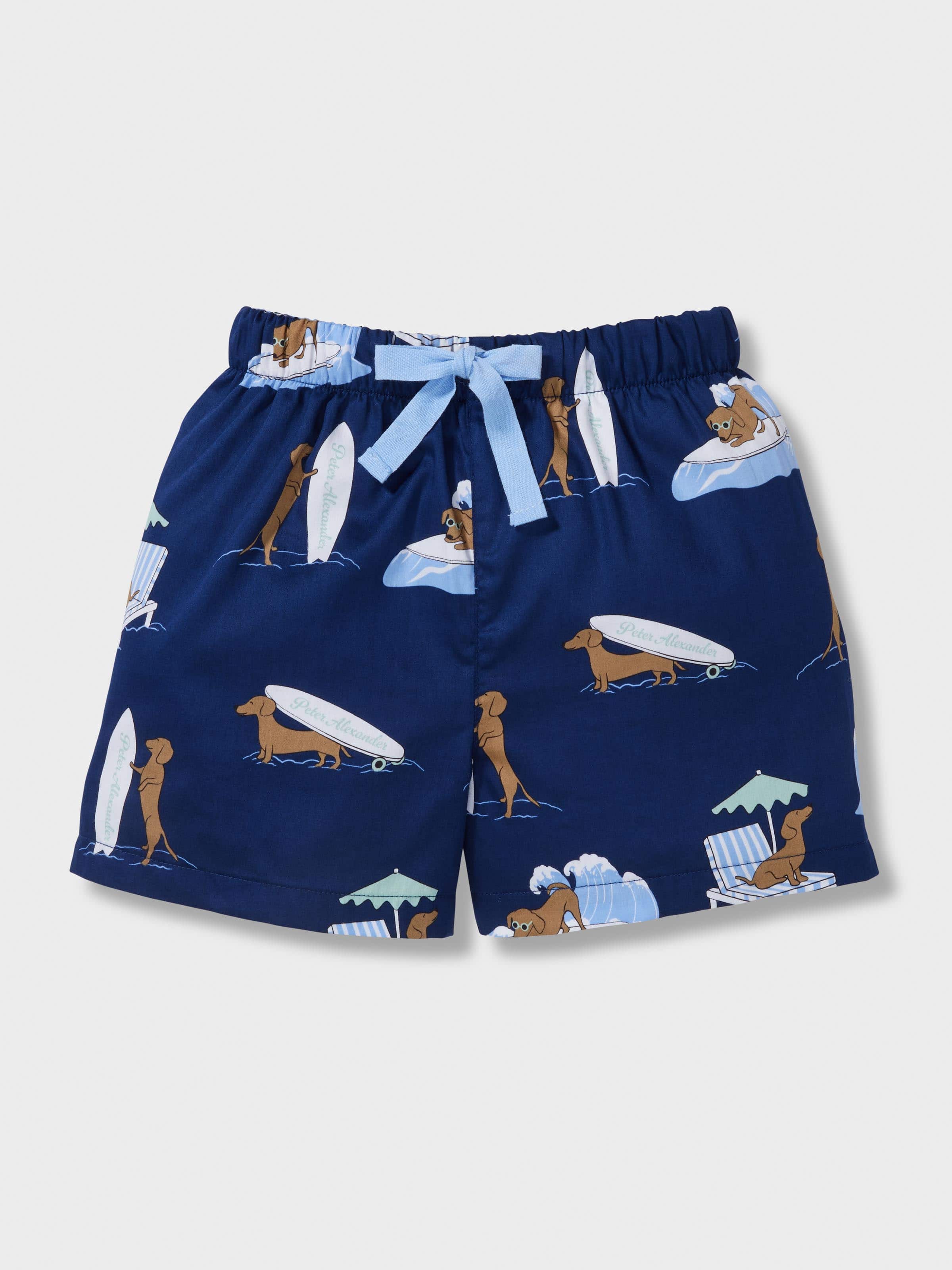 Jnr Boys Beach Penny Short Pj Set