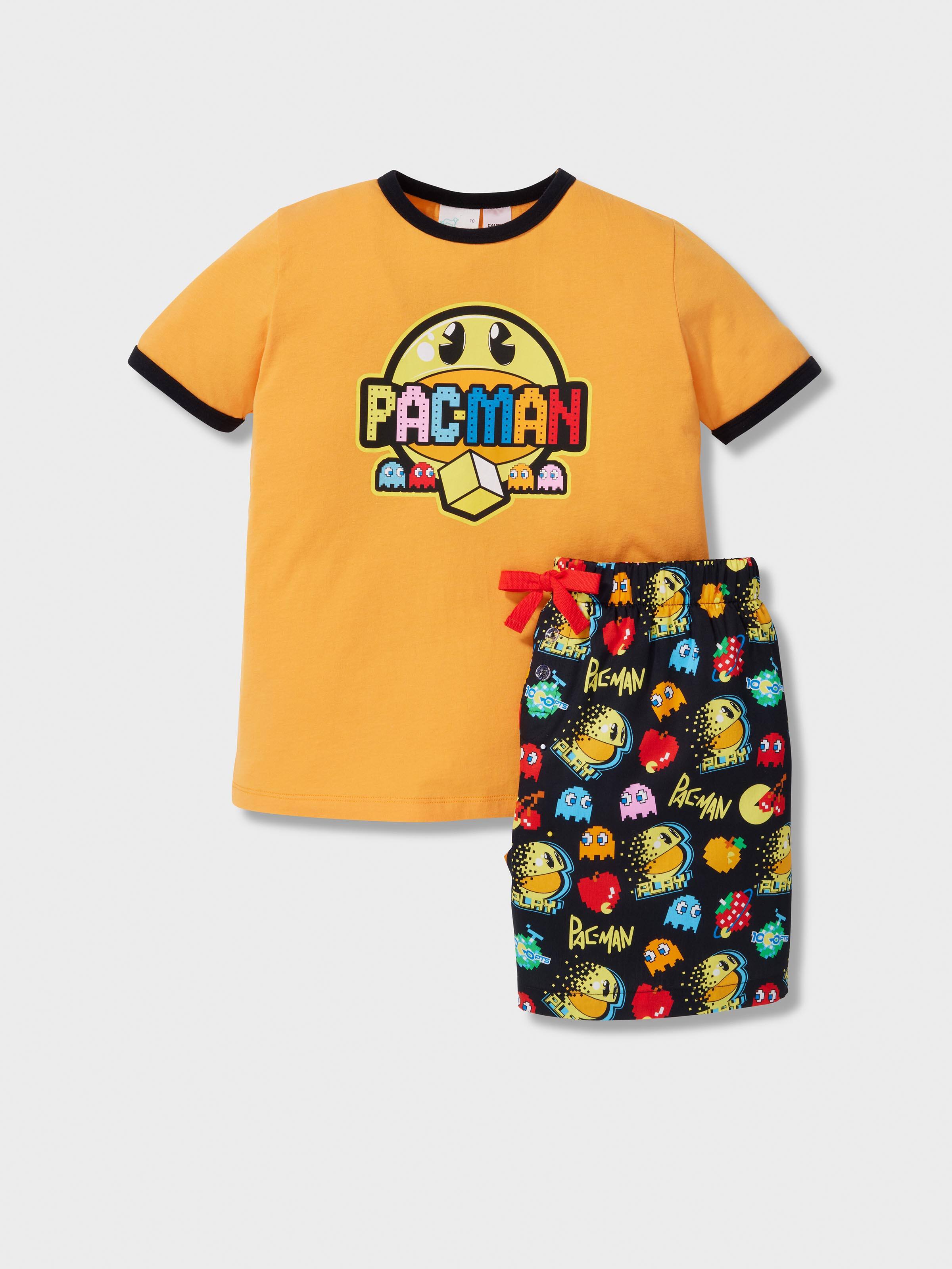 Junior Boys Pac-Man Short Pj Set