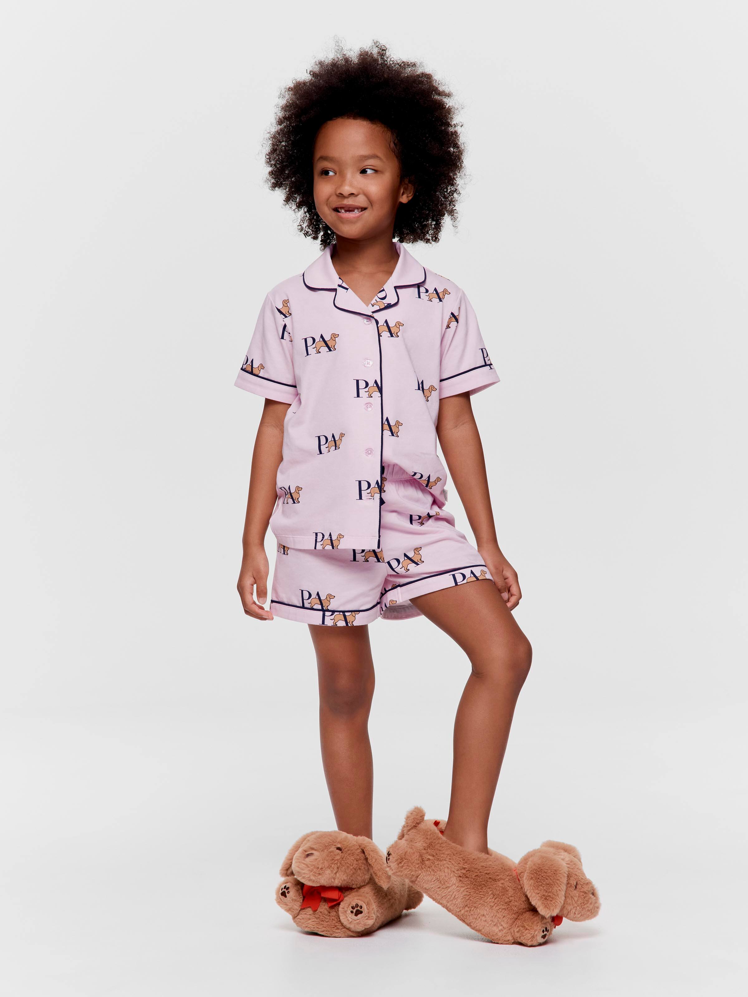 Jnr Girls Penny Logo Classic Shortie Pj Set