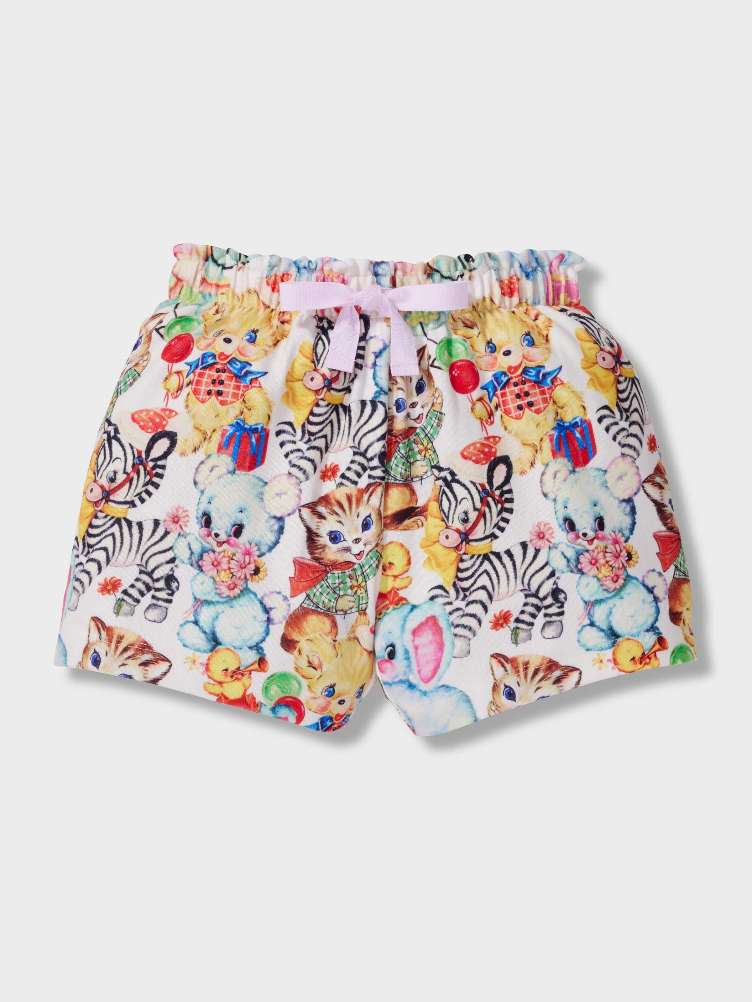 Jnr Girls Vintage Toys Short Pj Set