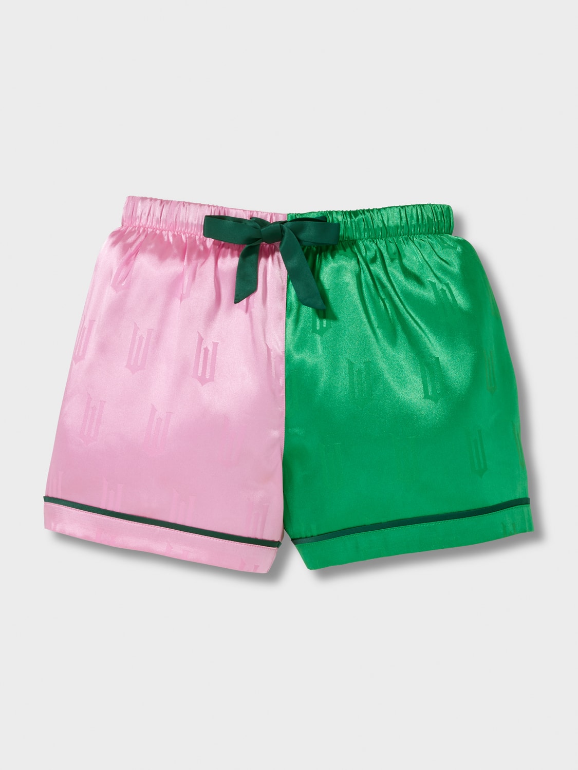 Girls Wicked Chic Satin Classic Shortie Pj Set