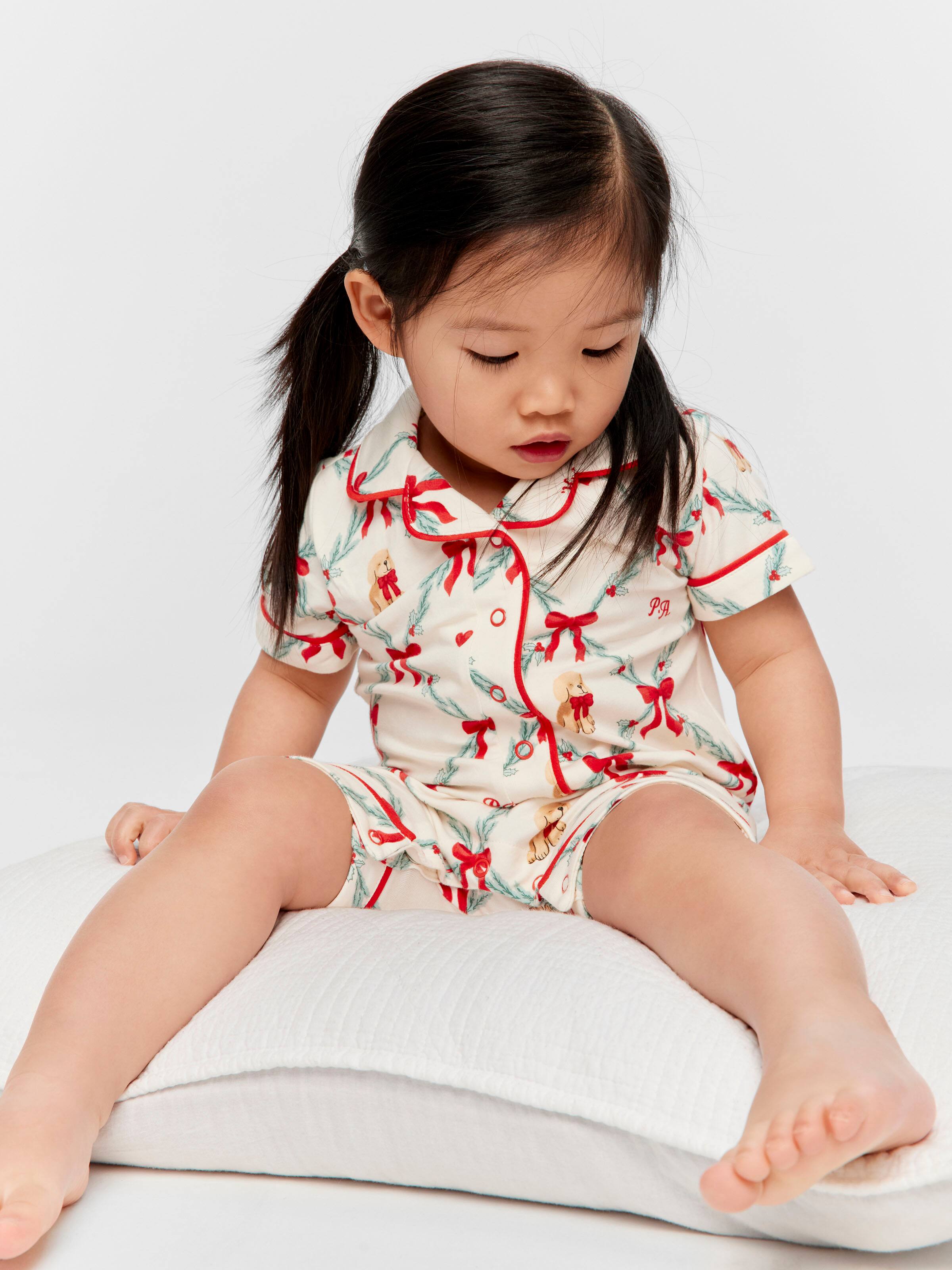 Baby Christmas Wreath Romper