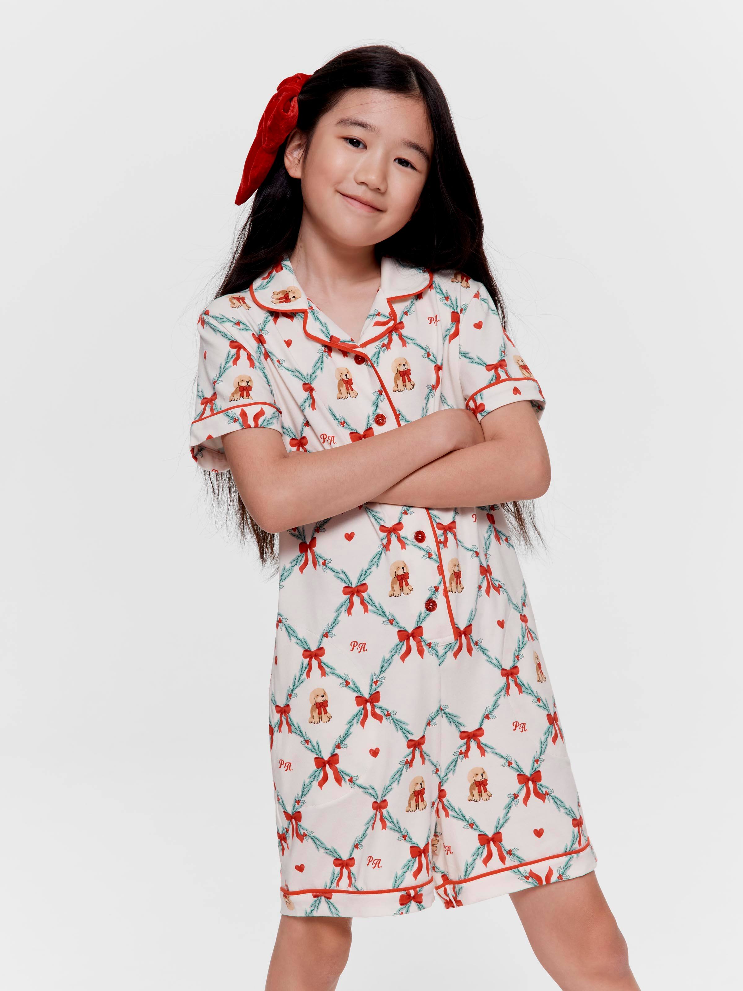 Girls Christmas Wreath Onesie