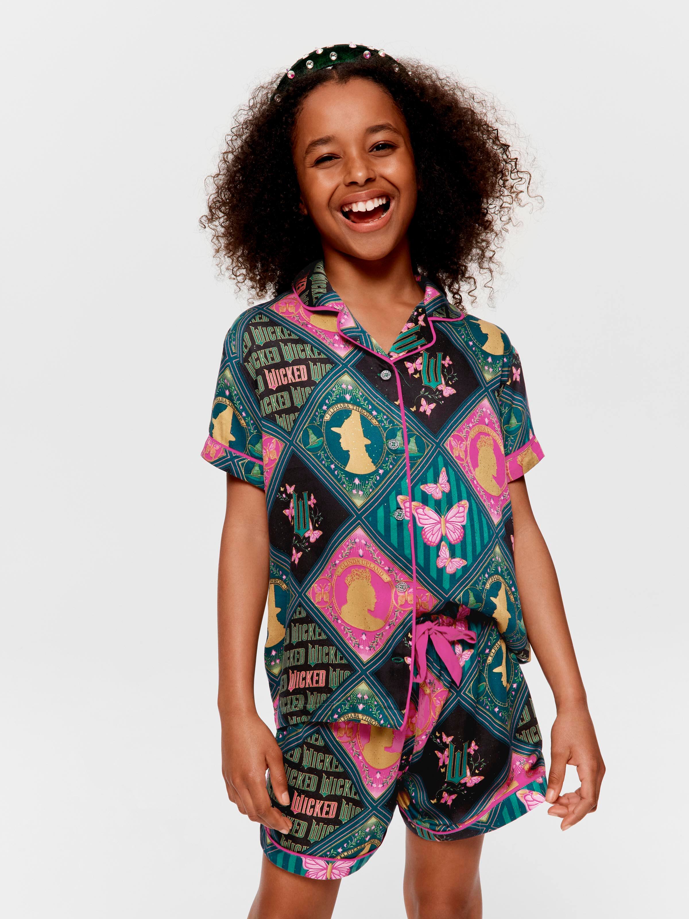 Girls Wicked Shortie Pj Set