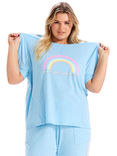 P.A. Plus Rainbow Relaxed Tee