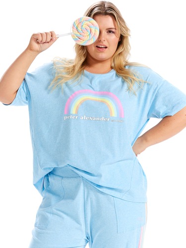 P.A. Plus Rainbow Relaxed Tee