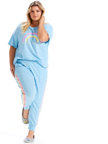 P.A. Plus Blue Slouch Pj Pant