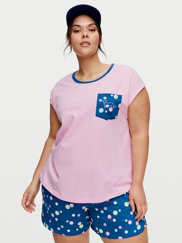 P.A. Plus Unicorn Flutter Short