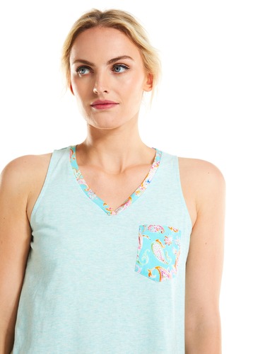 Woven Pocket Tank