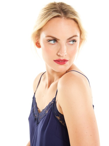 Navy Cami Top