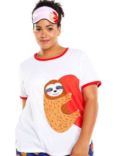 P.A. Plus Heart Sloth Tee