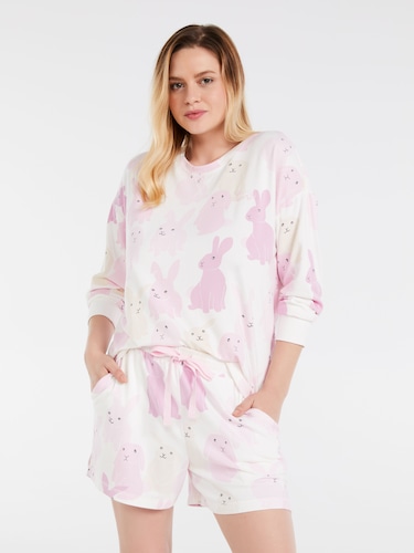 P.A. Plus Mini Tile Fashion Pj Set