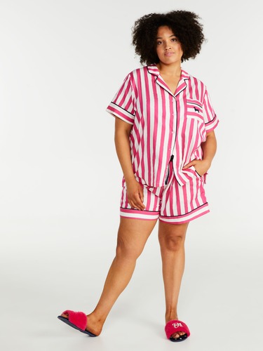 Stripe Bunny 3/4 Pj Pant