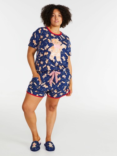Winnie The Pooh & Eeyore Cloud 3/4 Pj Pant