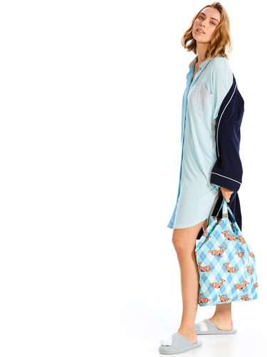 Marled Boyfriend Nightshirt