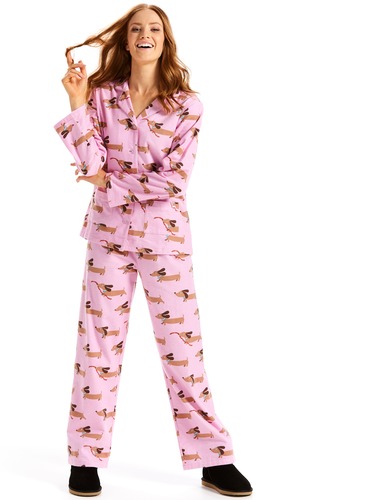 Daxie Classic Flannelette Pj Set