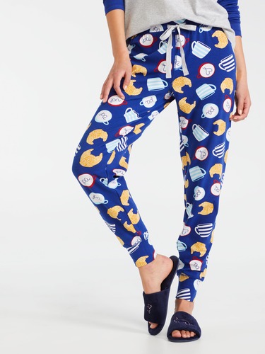 Pink Paisley Classic Flannelette Pj Pant