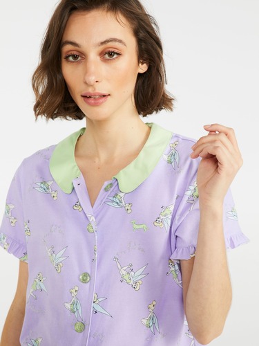 Winnie The Pooh & Eeyore Cloud Roll Up Flannelette Pj Pant