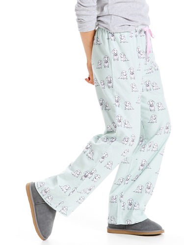 Little Dogs Flannelette Pj Pant