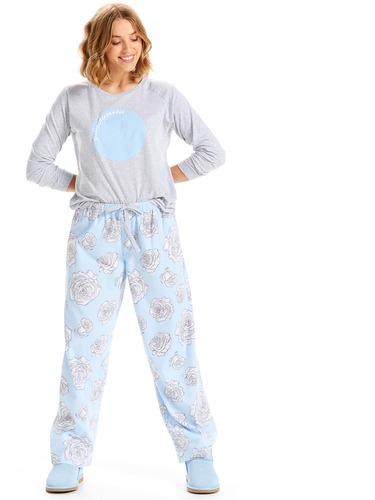 Floral Flannelette Pj Pant